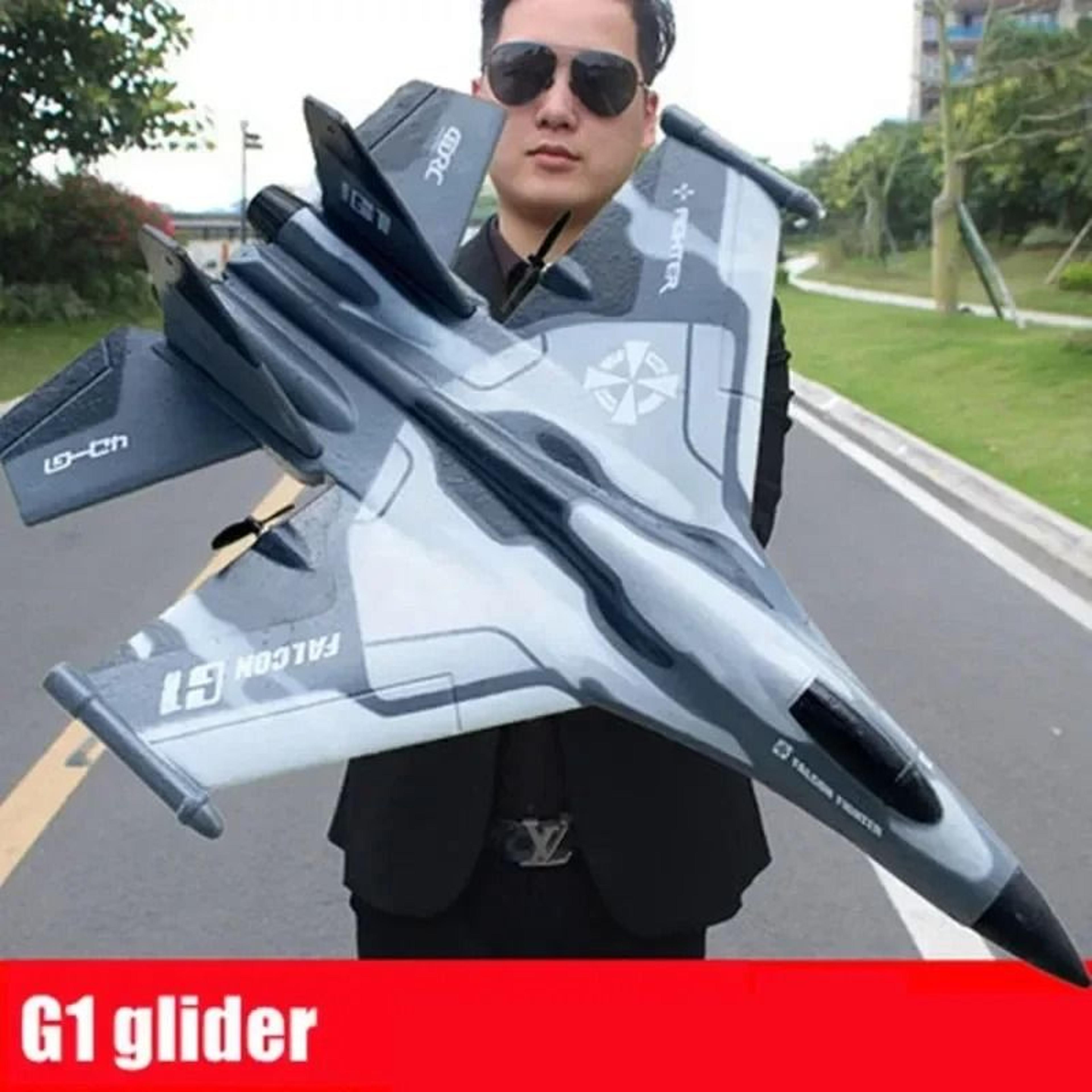g1 rc foam glider plane beginner friendly remote control airplane with hand launch and 3 channel operation