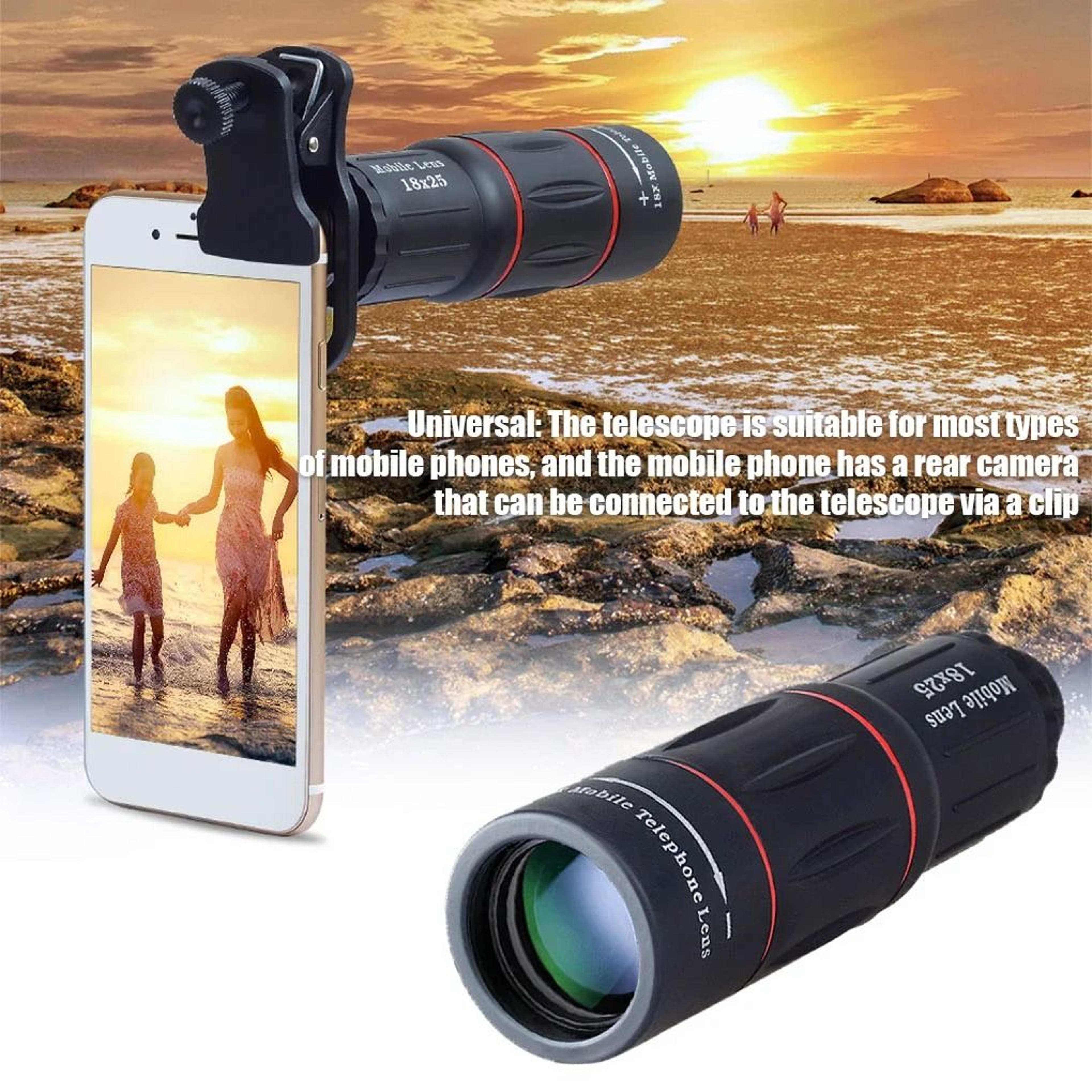 18x telephoto lens for smartphone travel outdoor photography
