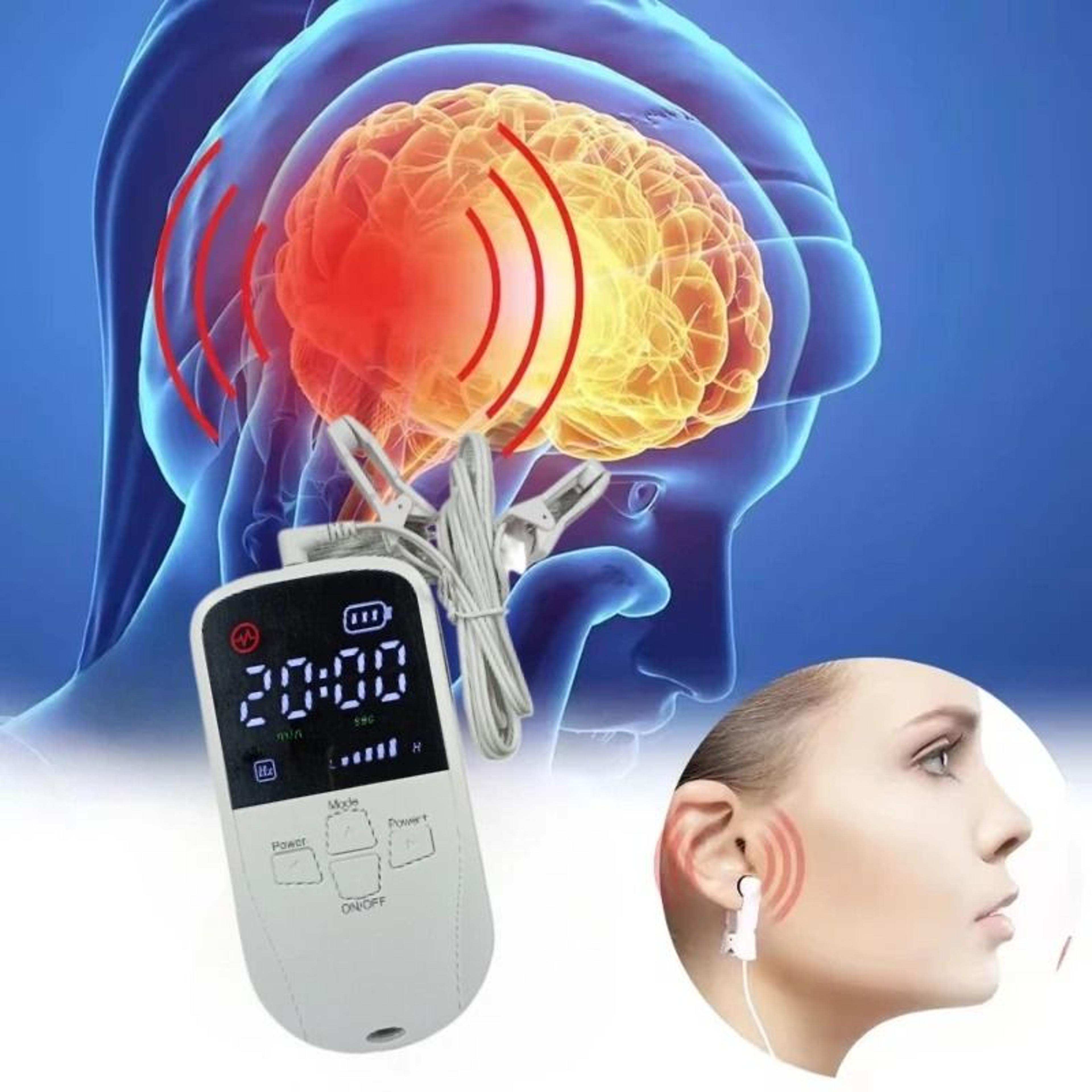 vagus nerve stimulation ear clip sleep aid device for insomnia and anxiety relief with deep sleep support