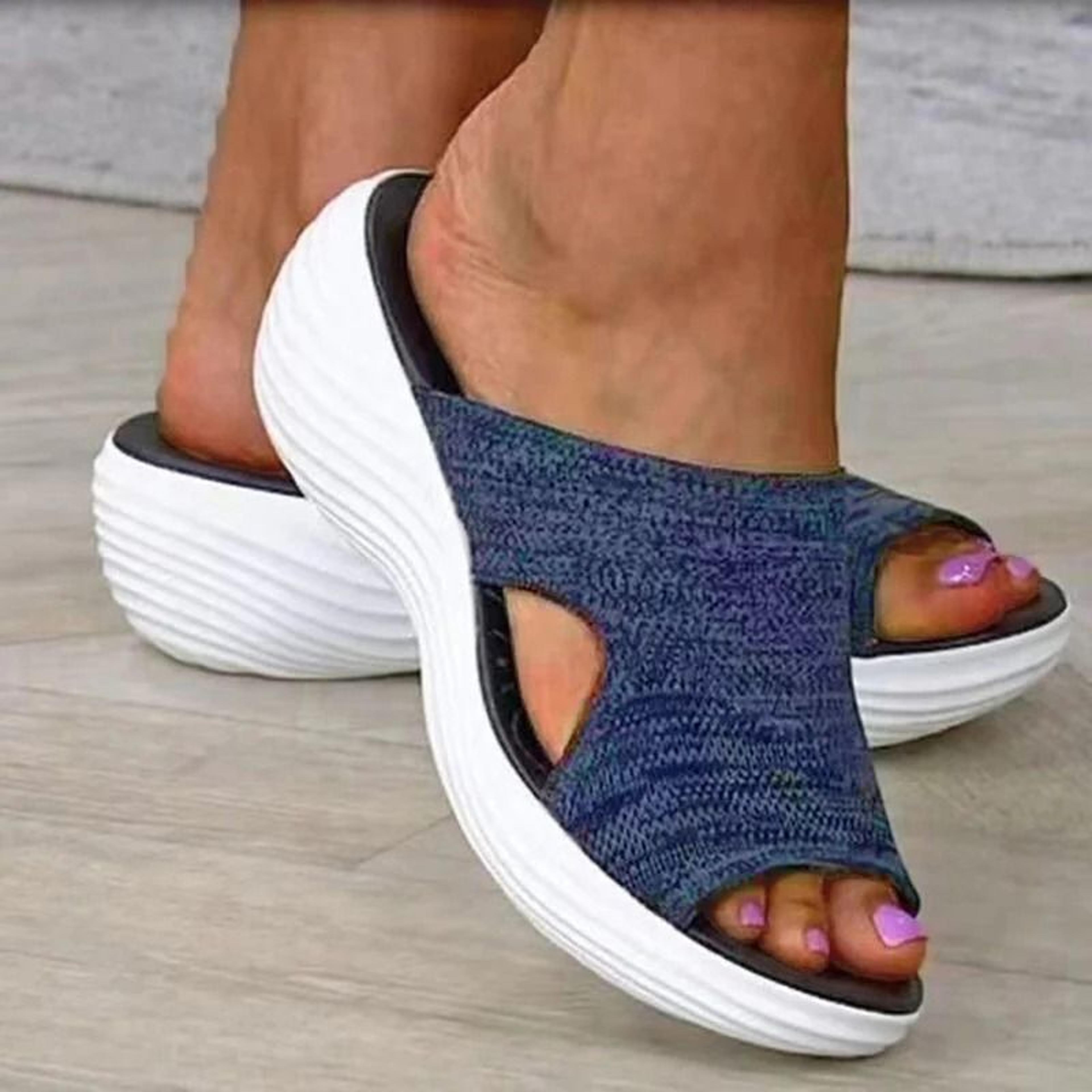 women retro summer walking sandals with non slip sole for beach and everyday comfort