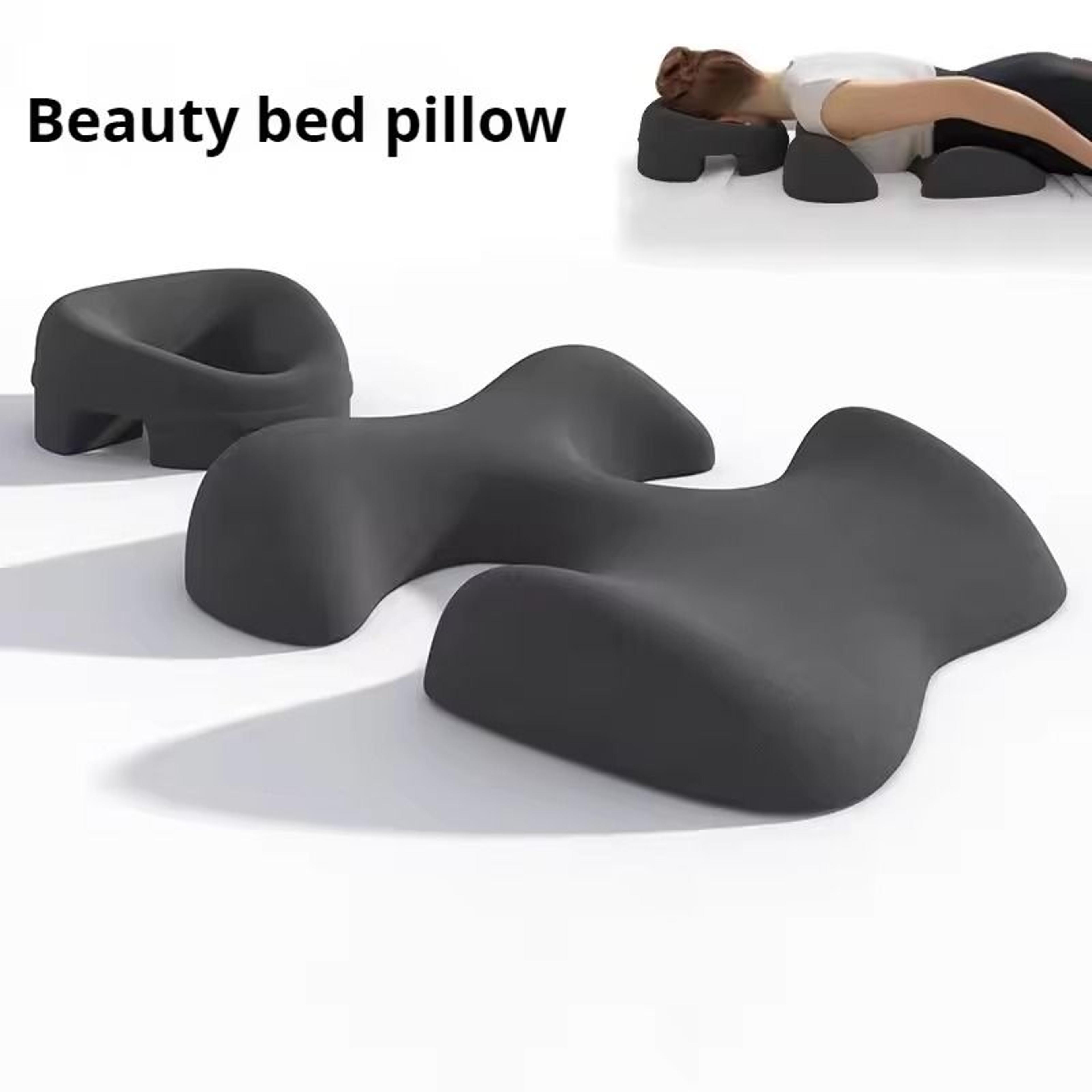 massage chest and face support cushion with detachable design and washable cover for spa or home use