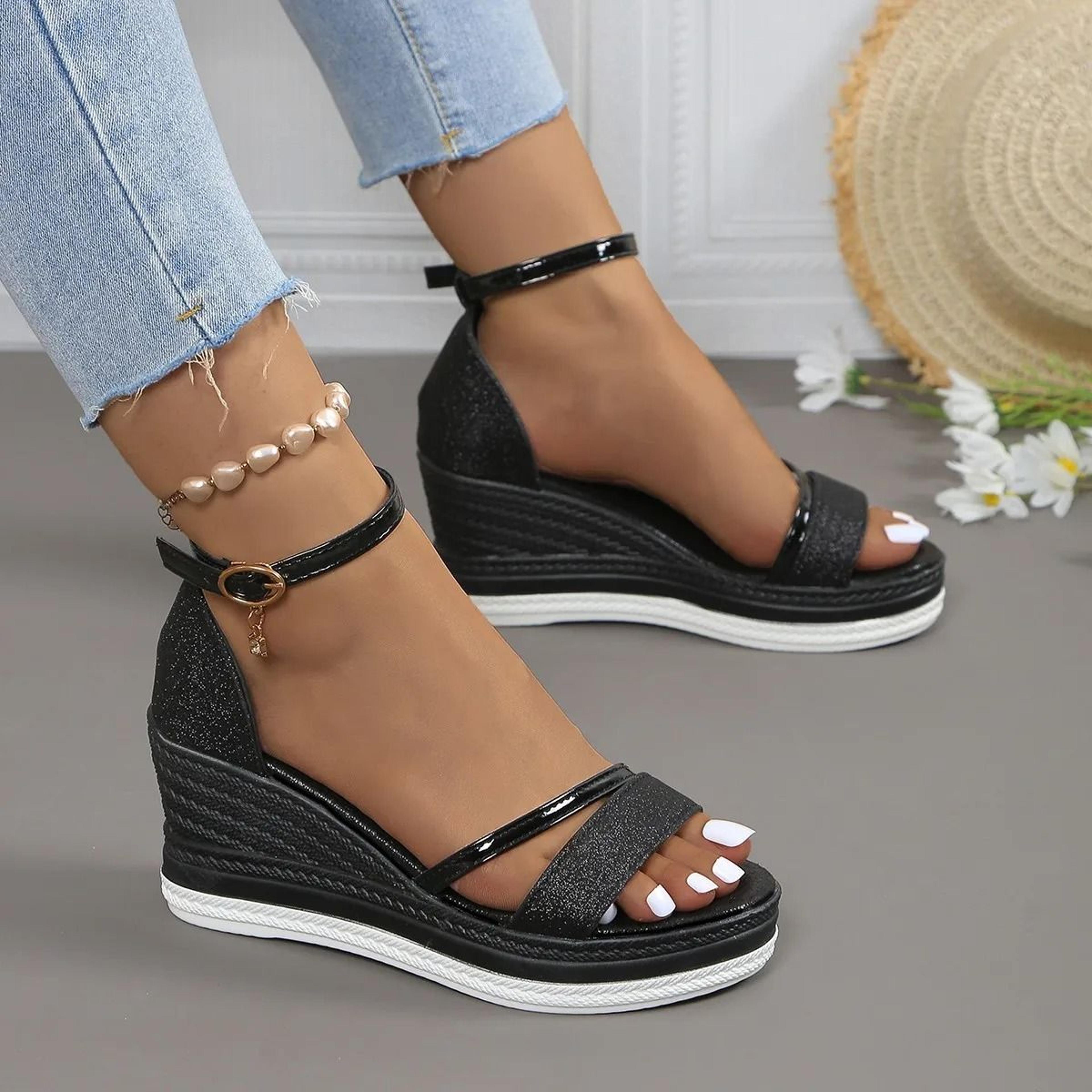 womens platform wedge sandals for summer comfort and style