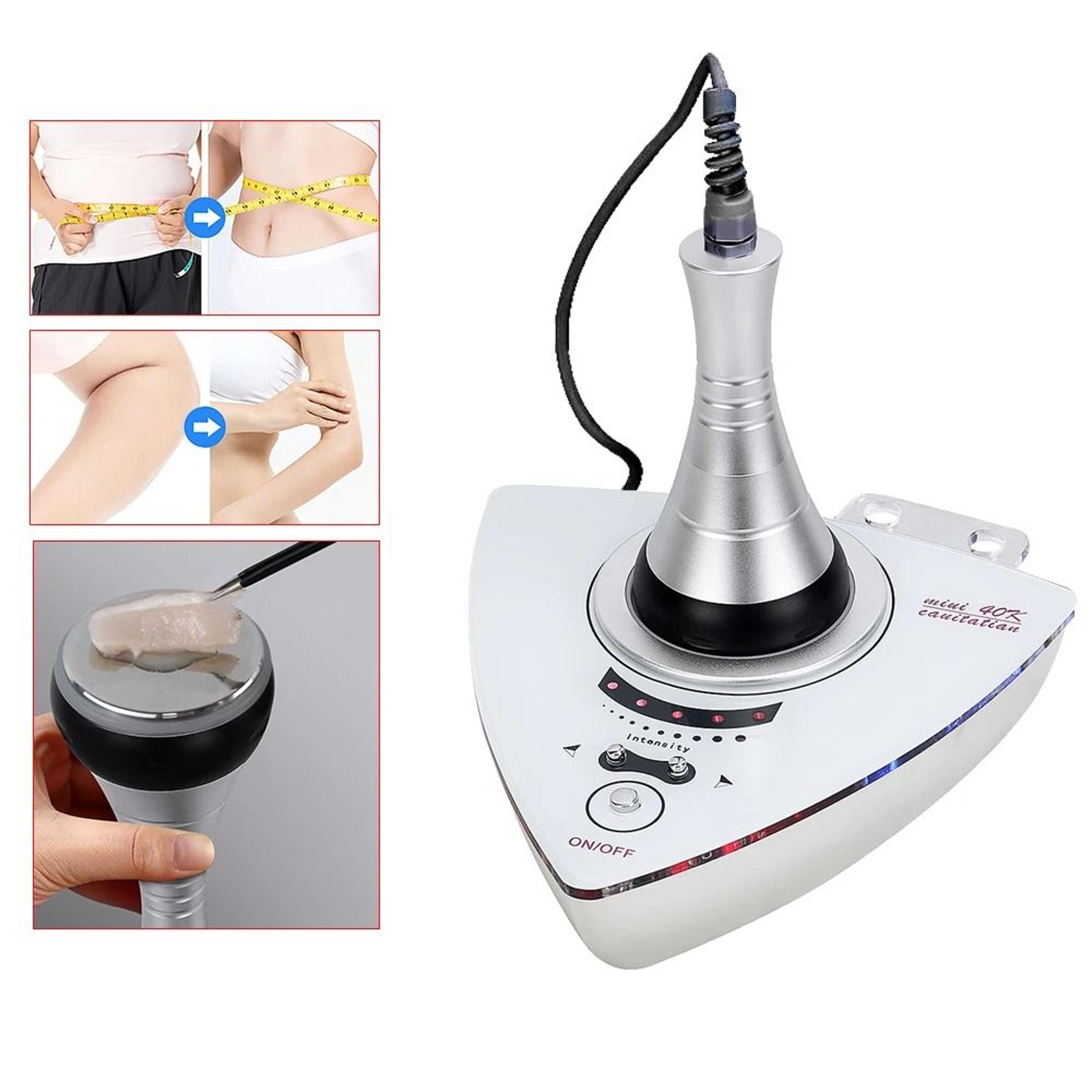 ultrasonic 40khz cavitation body massager slimming device for fat burning and skin tightening