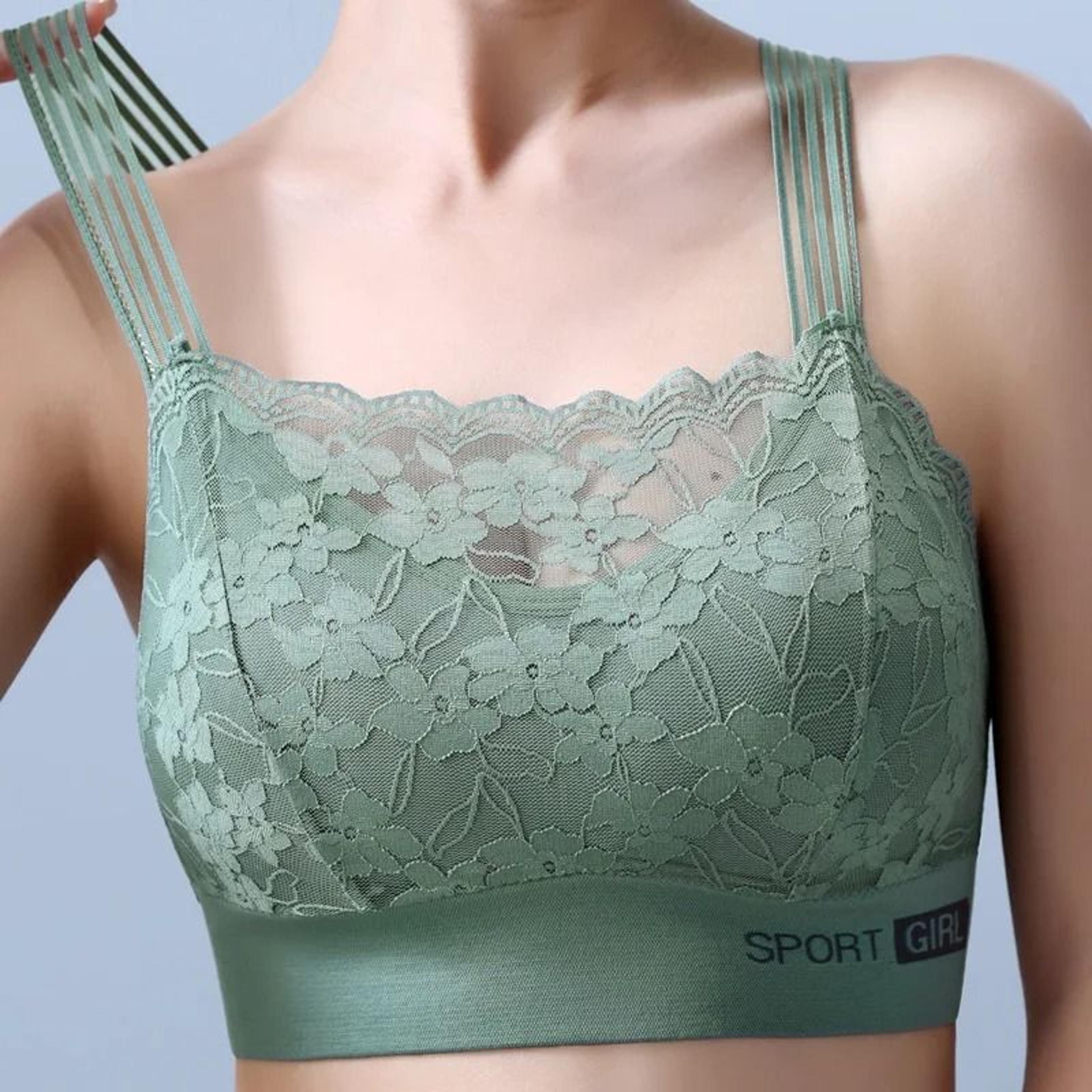 seamless lace womens sport tube top comfortable breathable back vest sleepwear