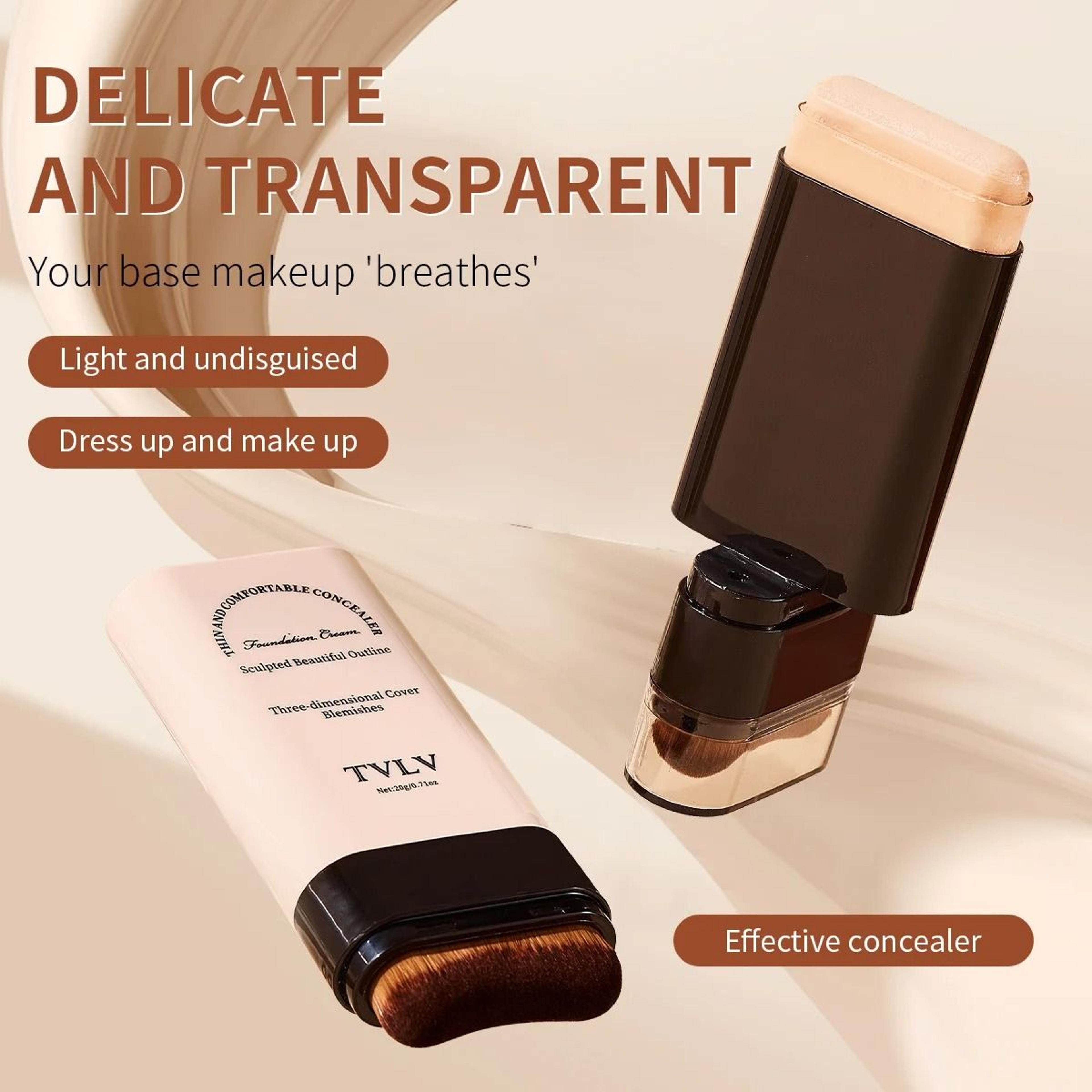 tvlv eraser foundation stick with built in brush 20 g