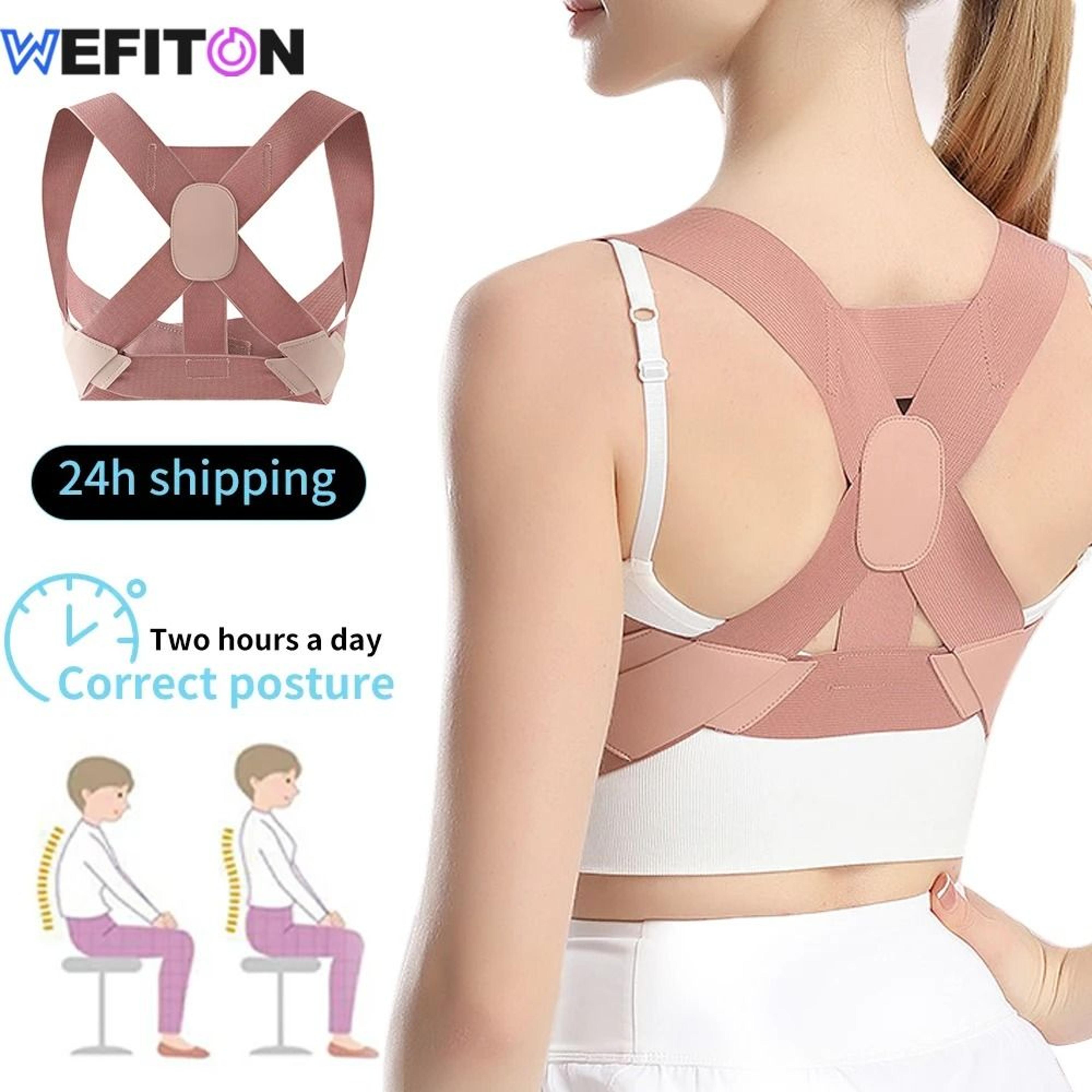 posture corrector back brace for spine and shoulder support