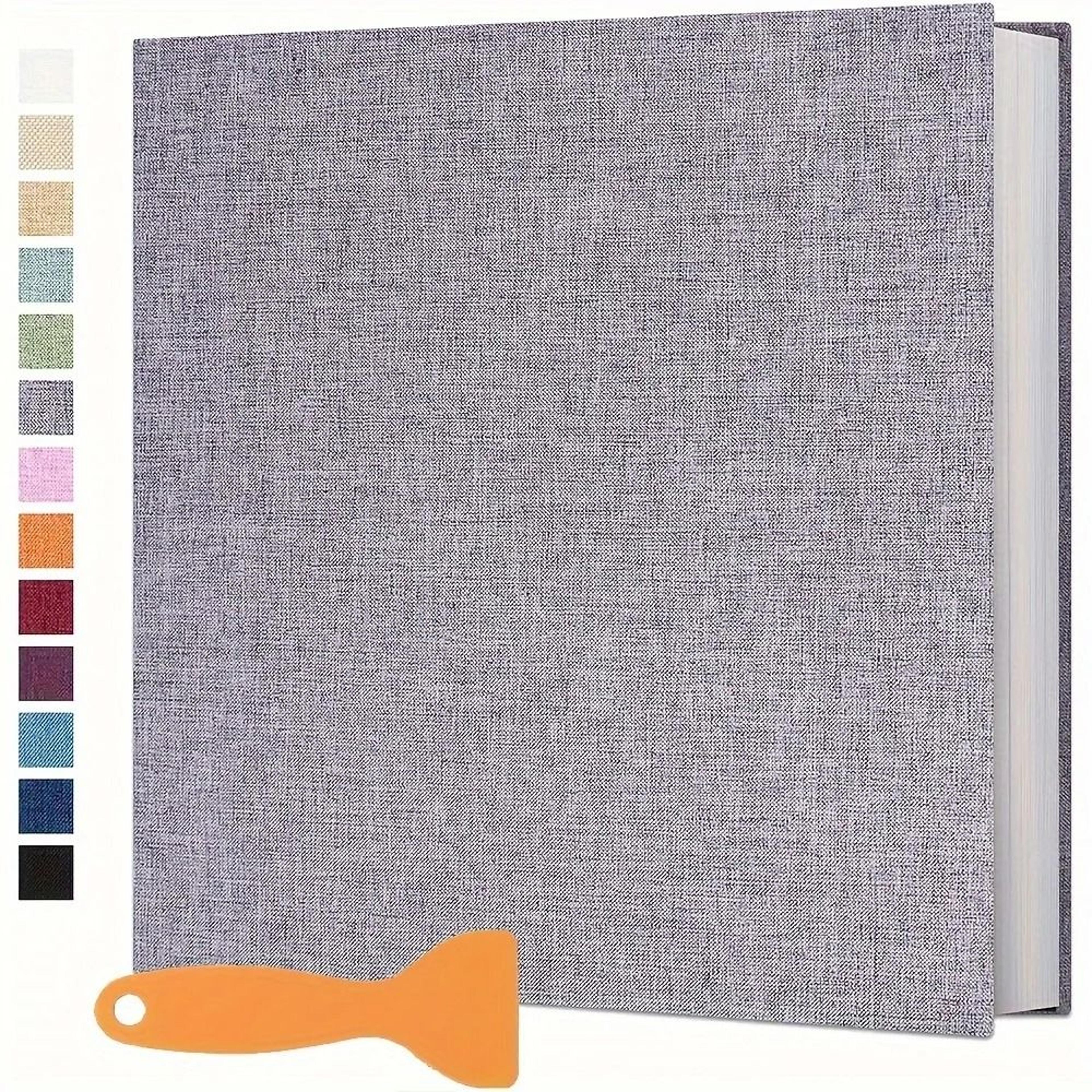 solid color large photo album self adhesive bookshelf album 20 sheets 40 pages