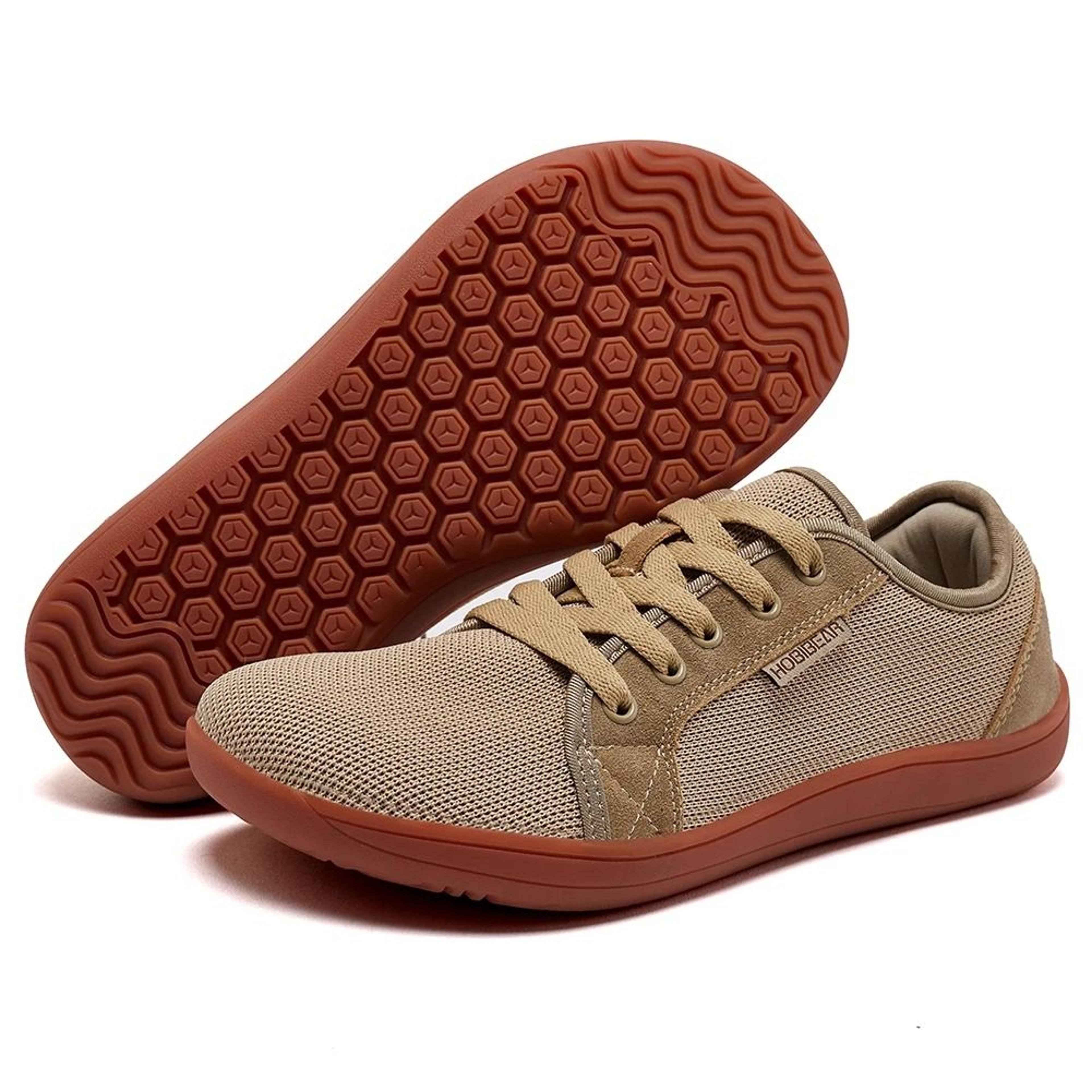 hobibear wide barefoot shoes unisex zero drop minimalist running sneakers for outdoor and casual wear