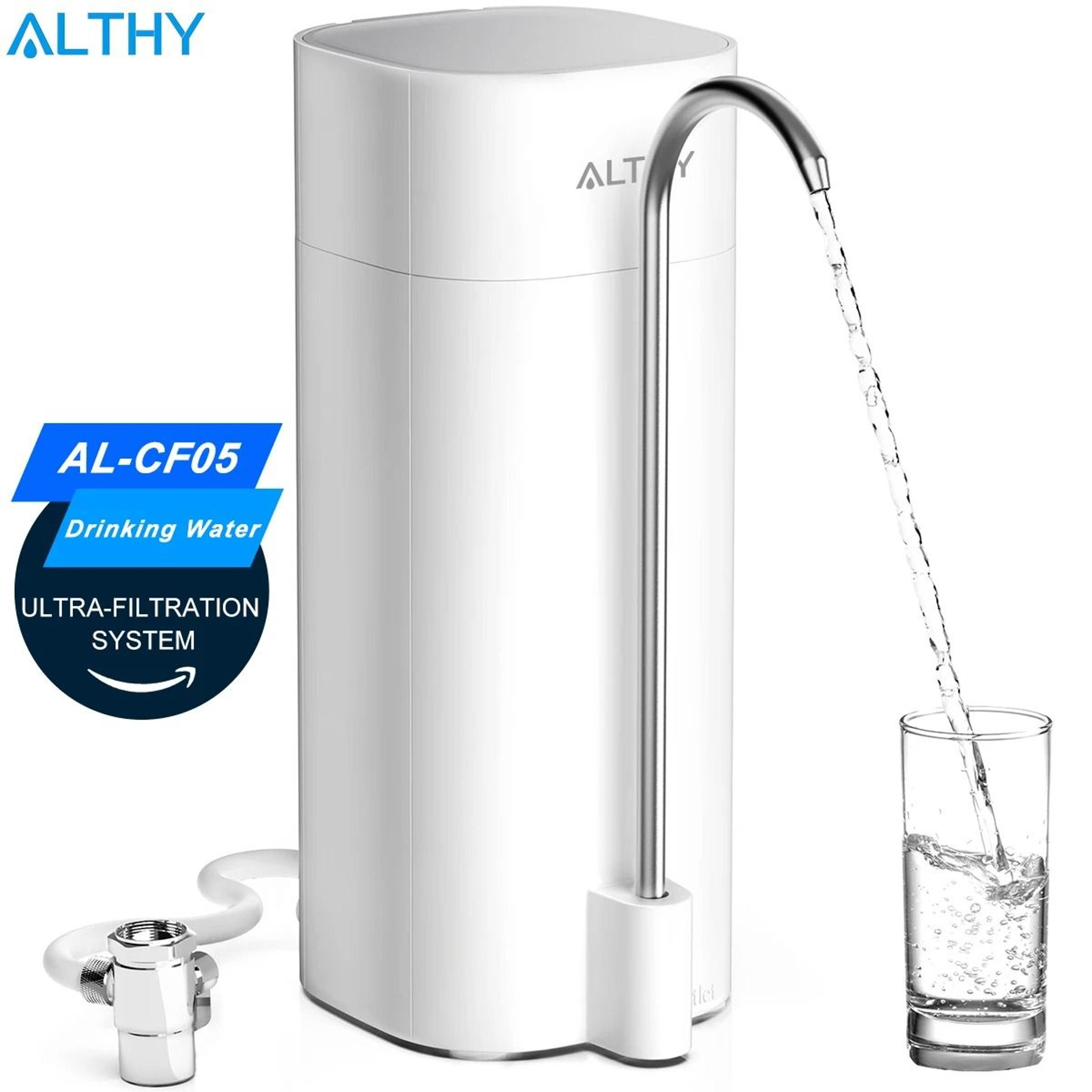althy countertop faucet water filter purifier ultrafiltration