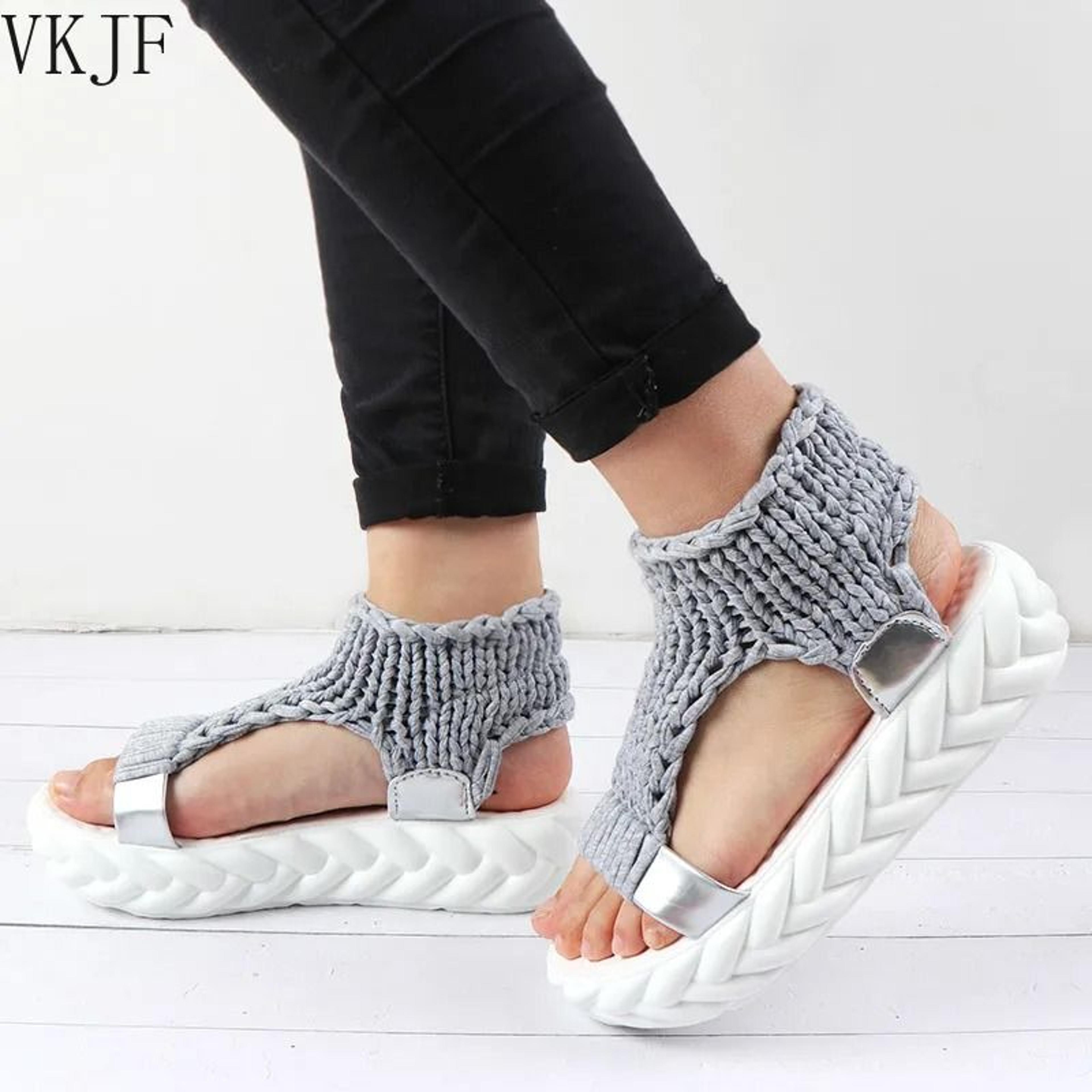 womens platform gladiator sandals with thick heel