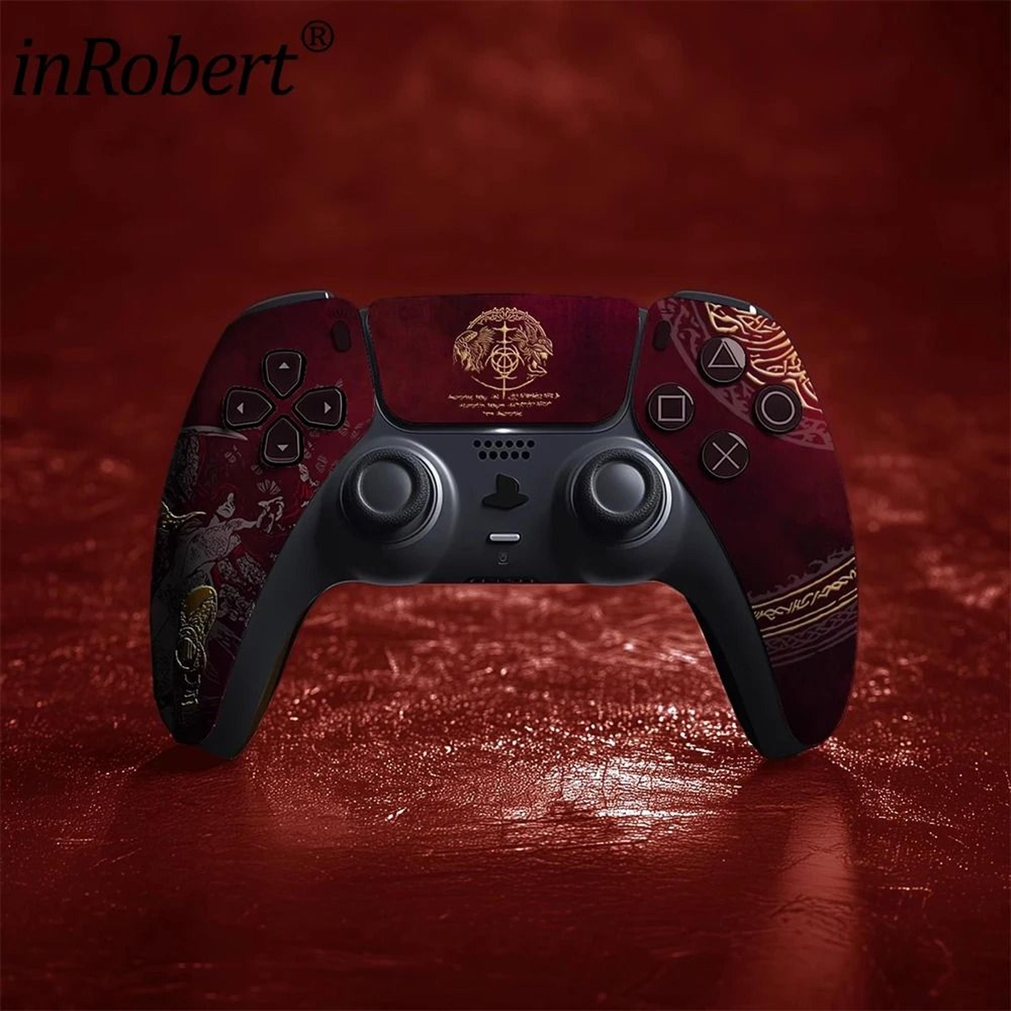 limited red ps5 controller shell housing gamepad replacement front back case touchpad cover