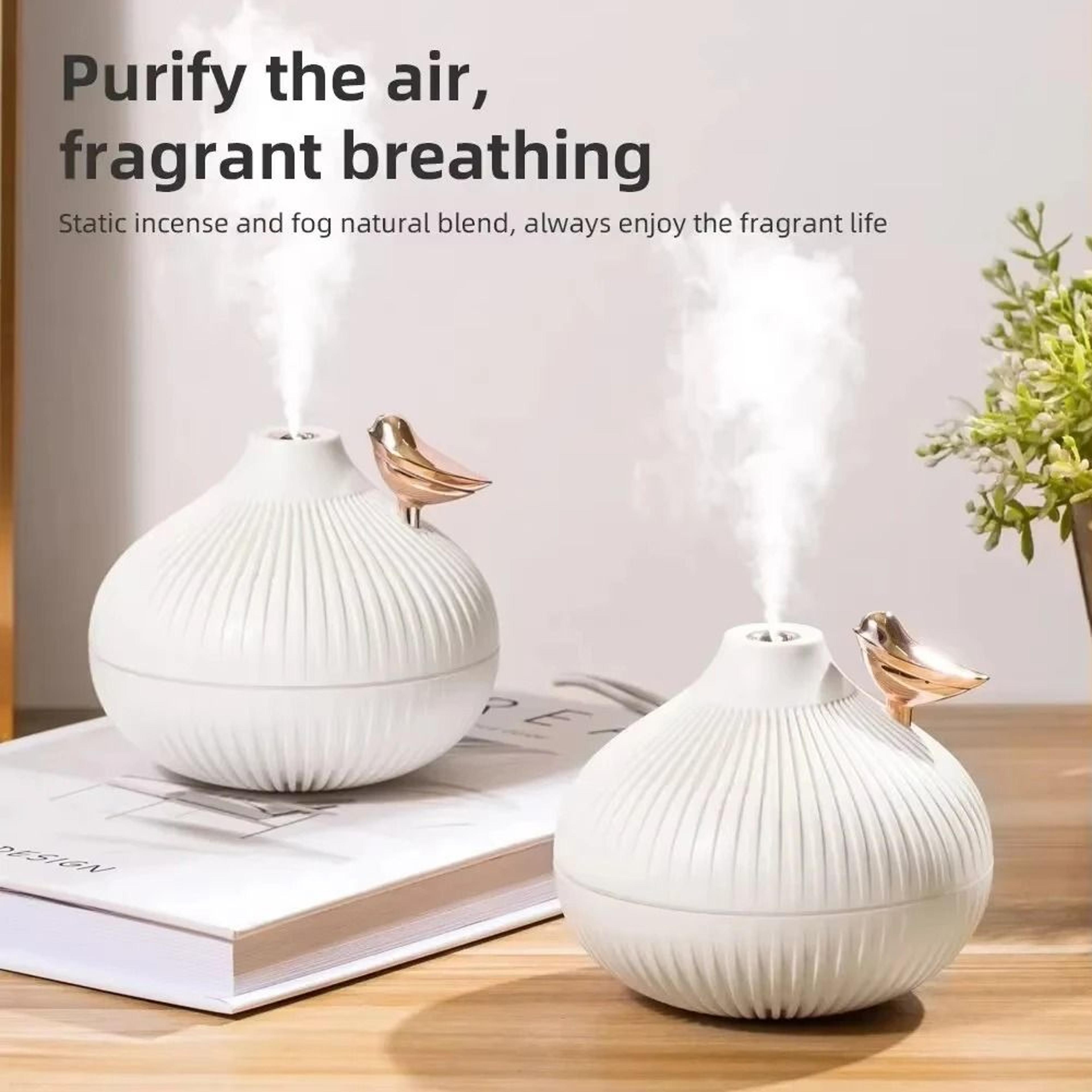 onion shape usb humidifier with night light and quiet operation