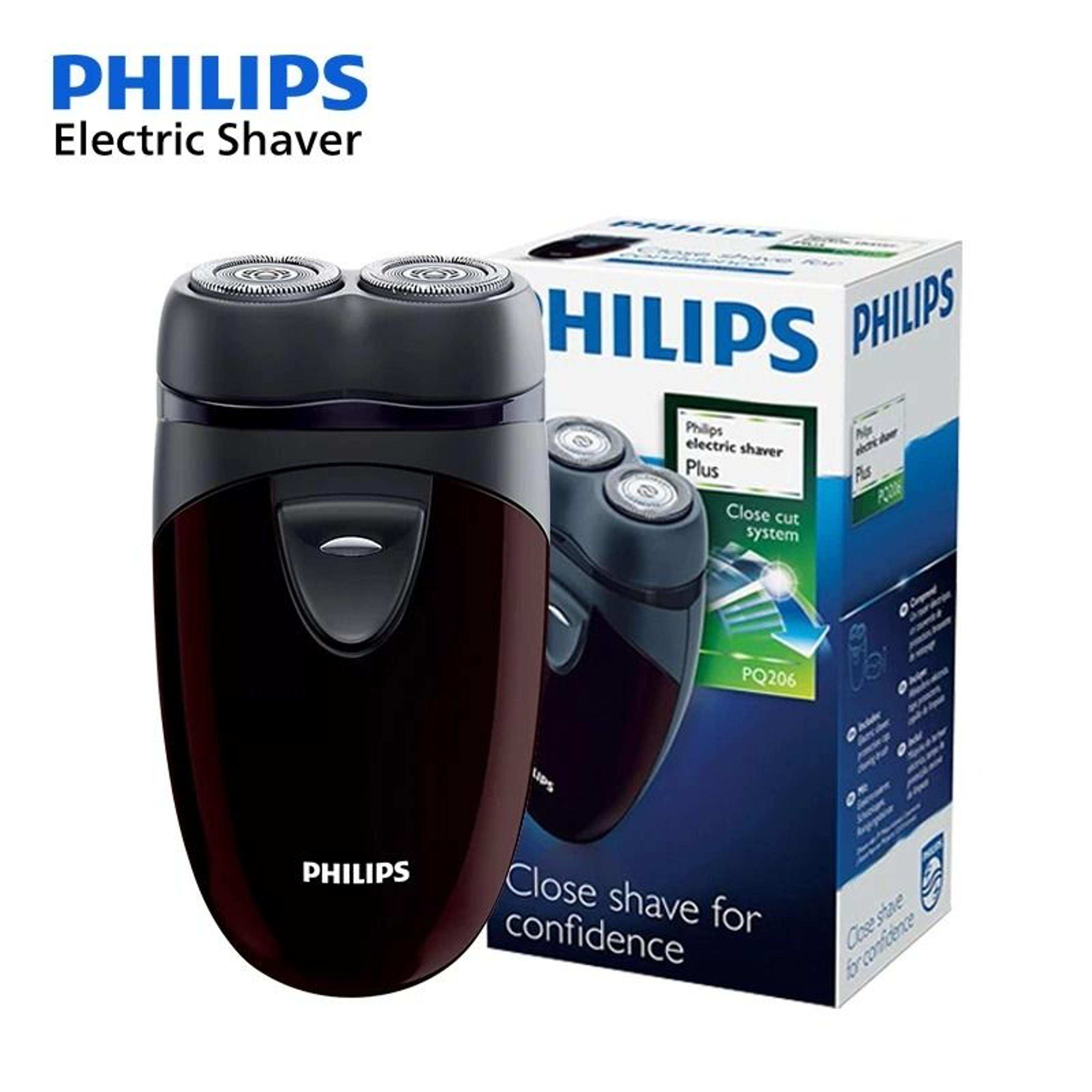 philips pq206 electric shaver with floating double blades