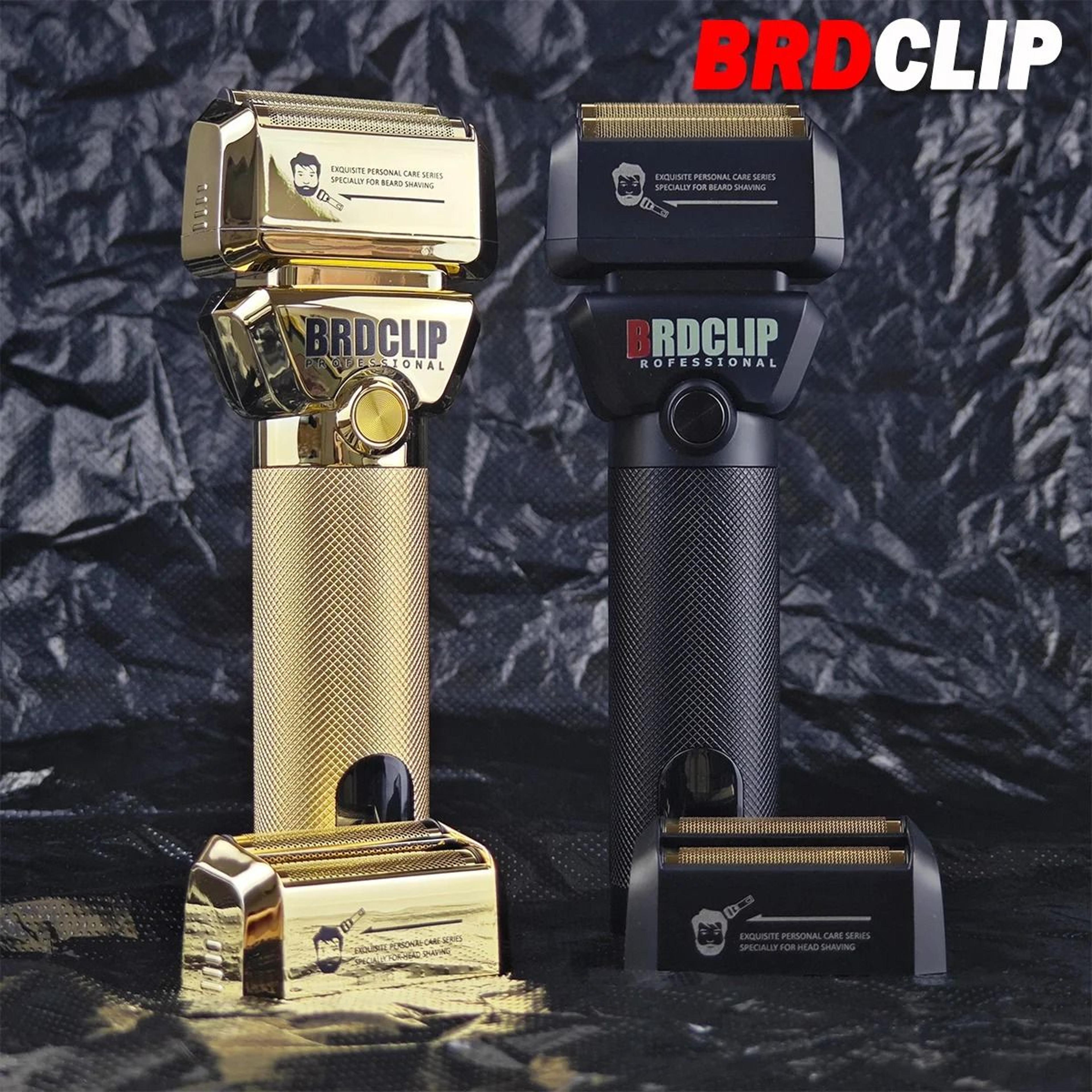 brdclip 363 7000rpm double ring reciprocating shaver with led display