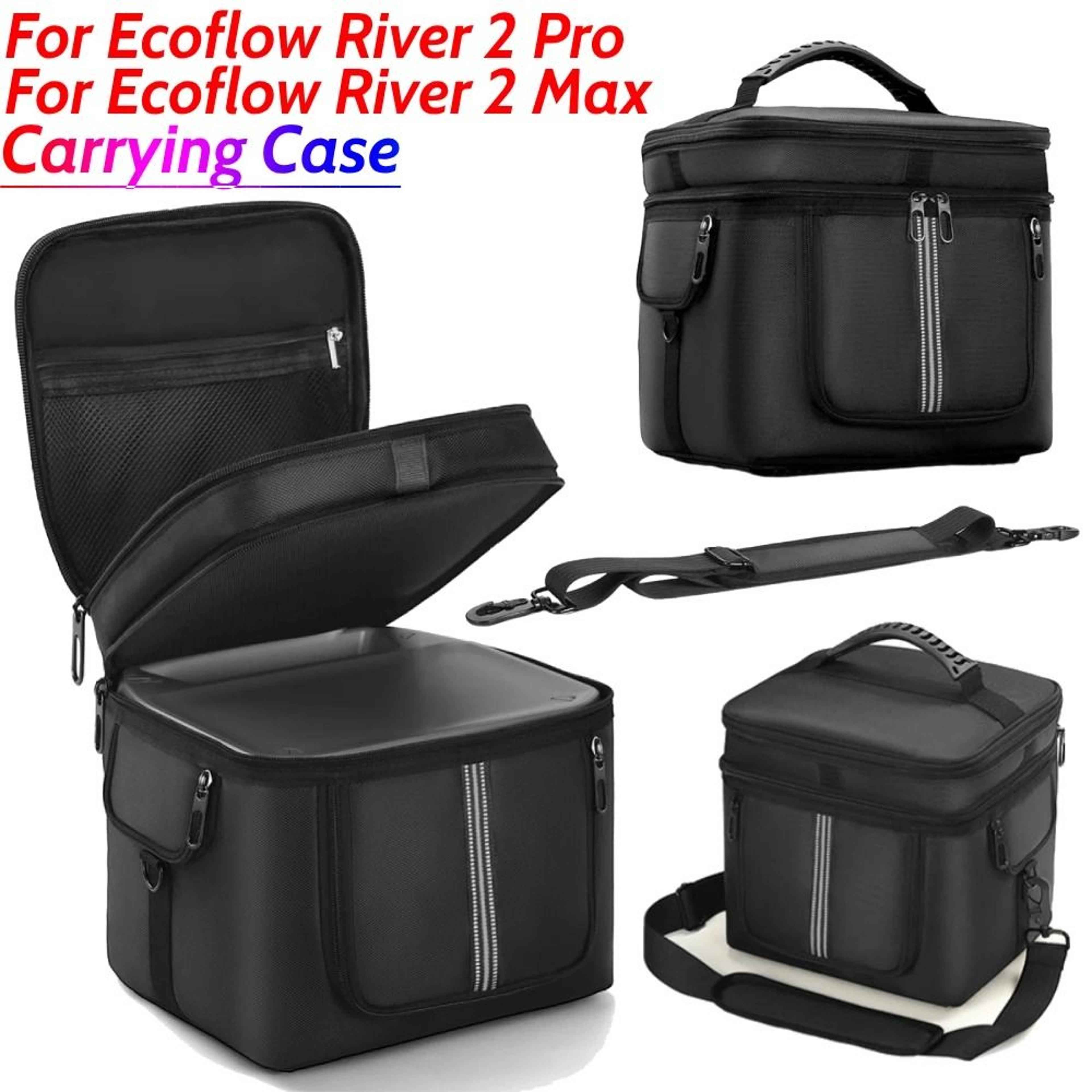 portable power station bag for ecoflow river 2 pro and river 2 max waterproof carrying case