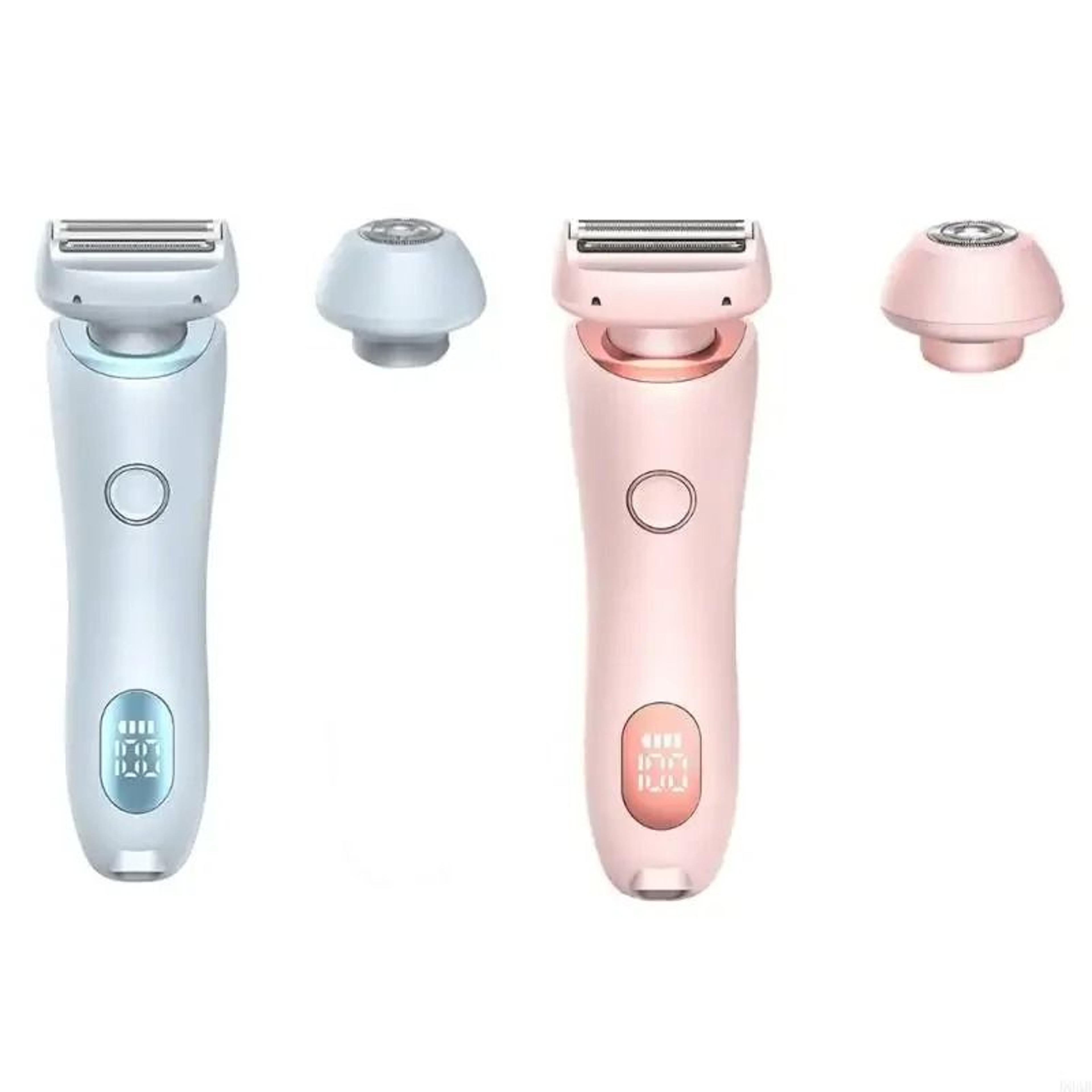 d0ab electric trimmer shaver women waterproof wet dry body hair trimmer