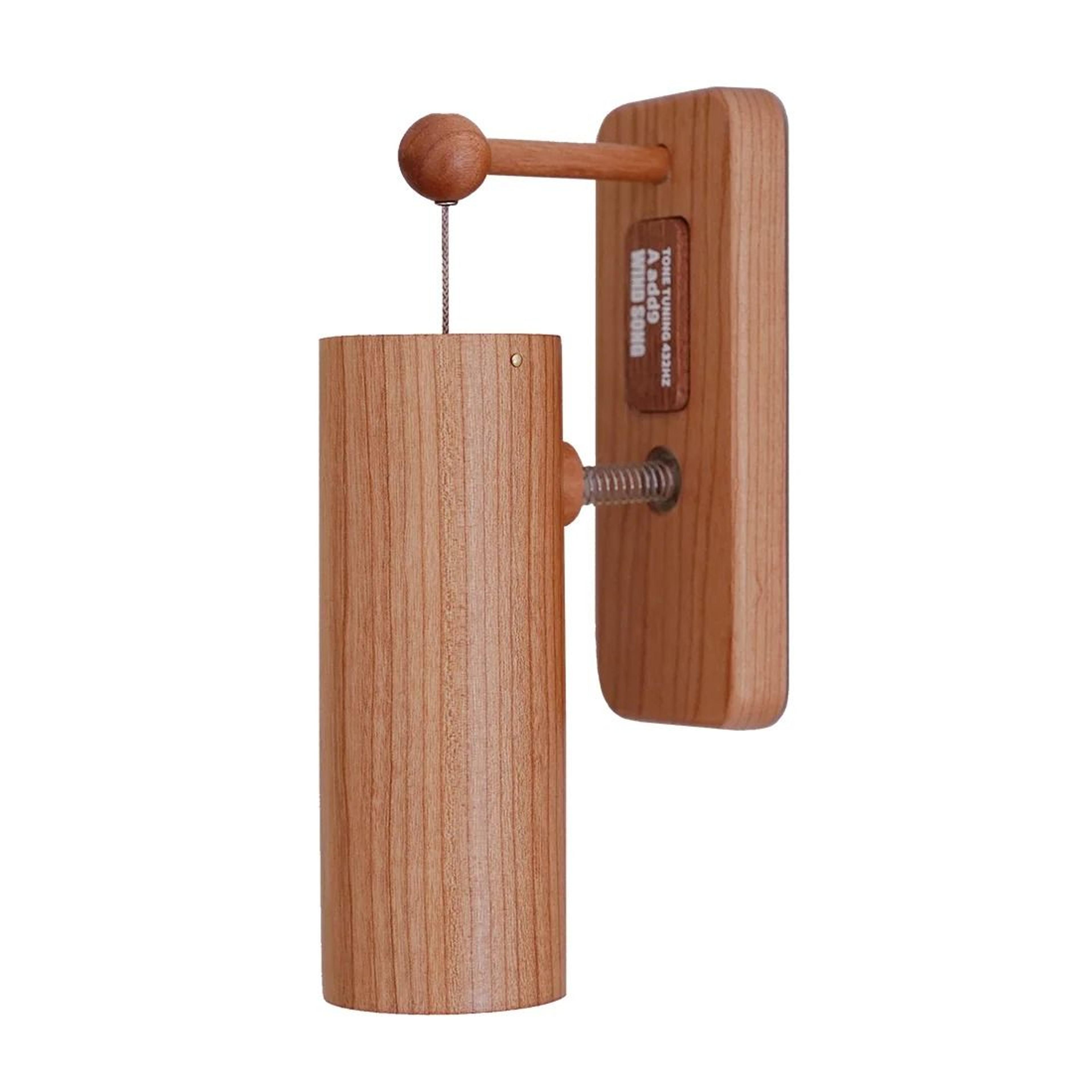 wooden doorbell chime home entrance musical door bell with adhesive installation