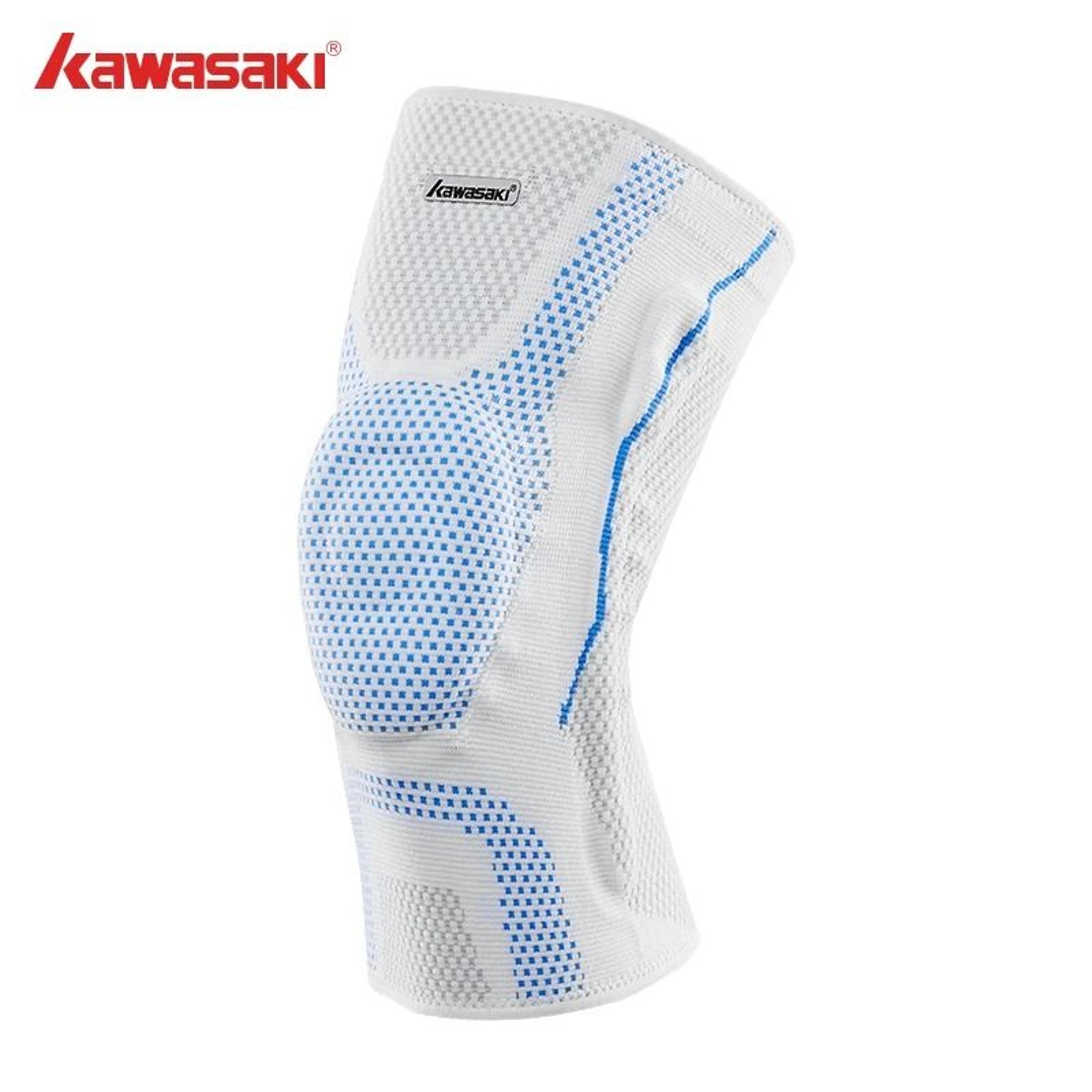 kawasaki professional spring silicone ring knee pads with breathable support