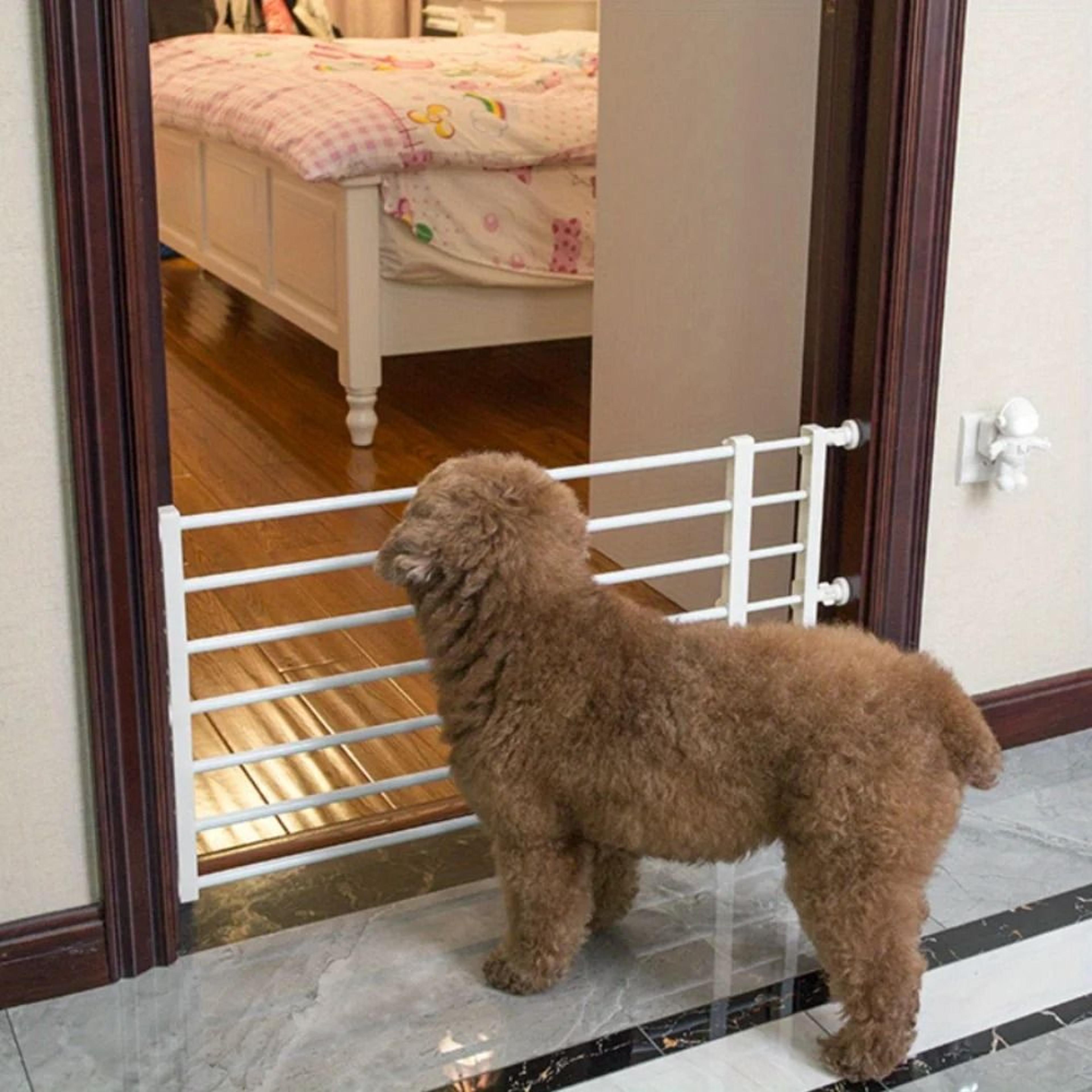 pet fence barrier gate indoor fence for medium small dogs prevents breaking into rooms