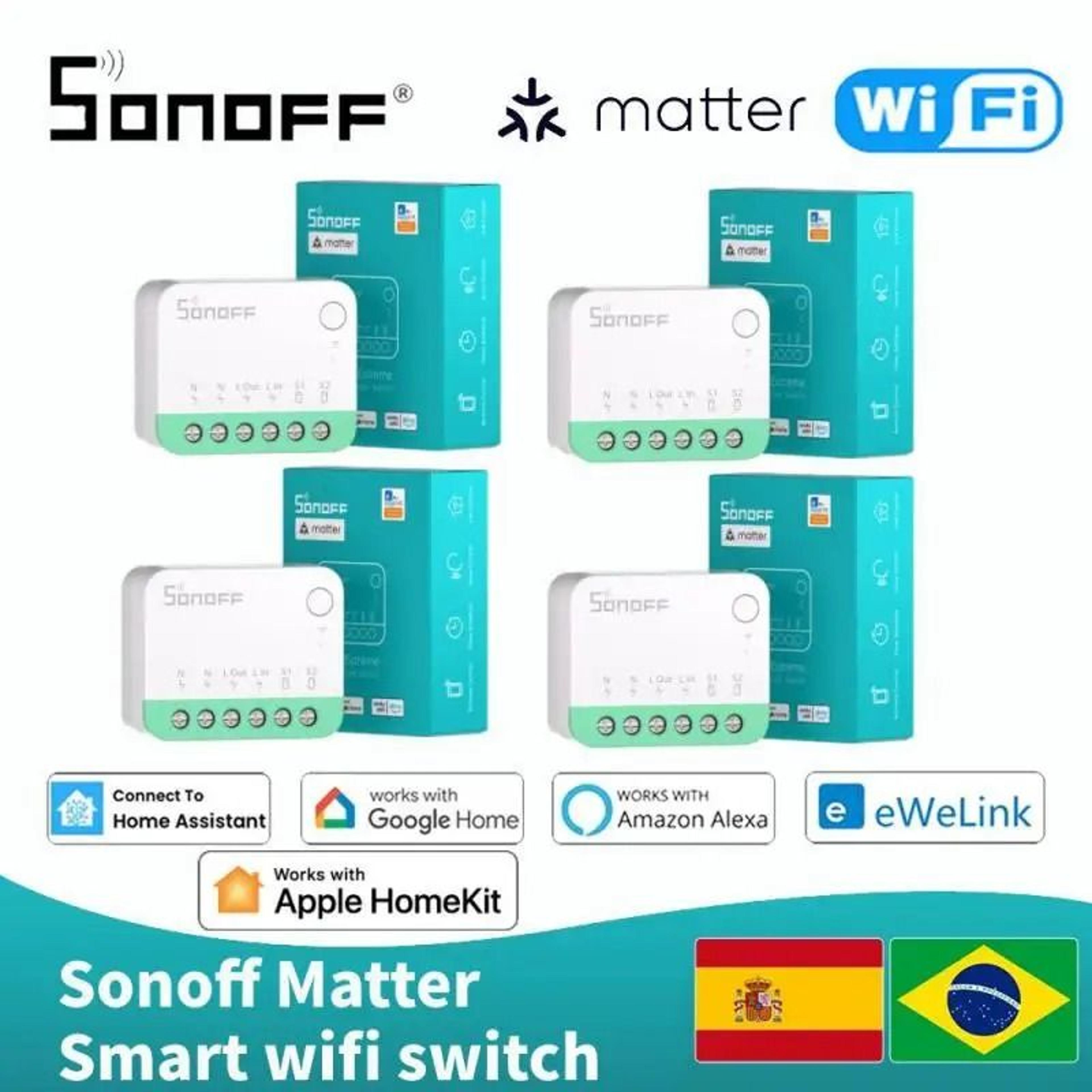 sonoff mini r4 smart wifi switch for home automation
