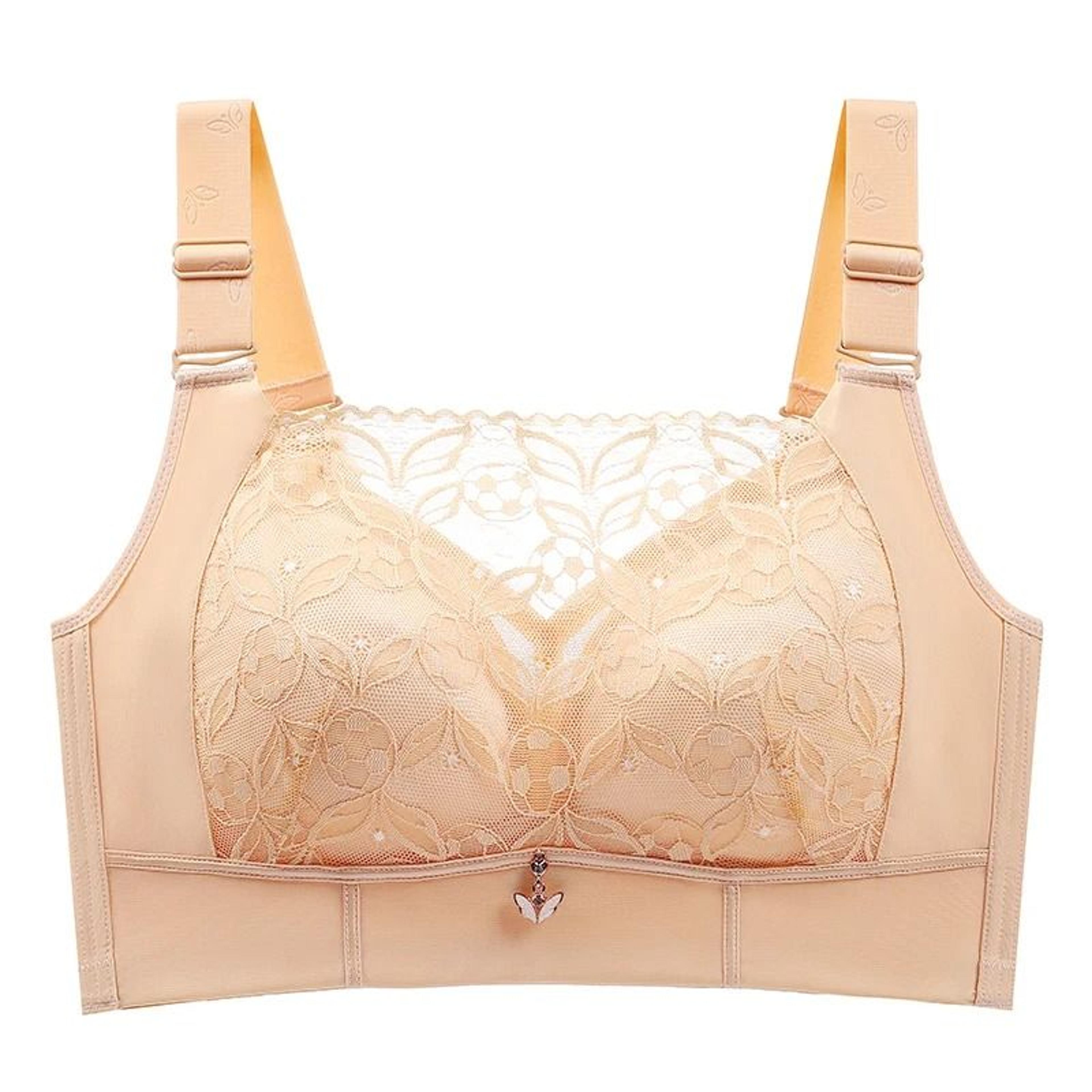 womens full coverage wirefree plus size lace bra