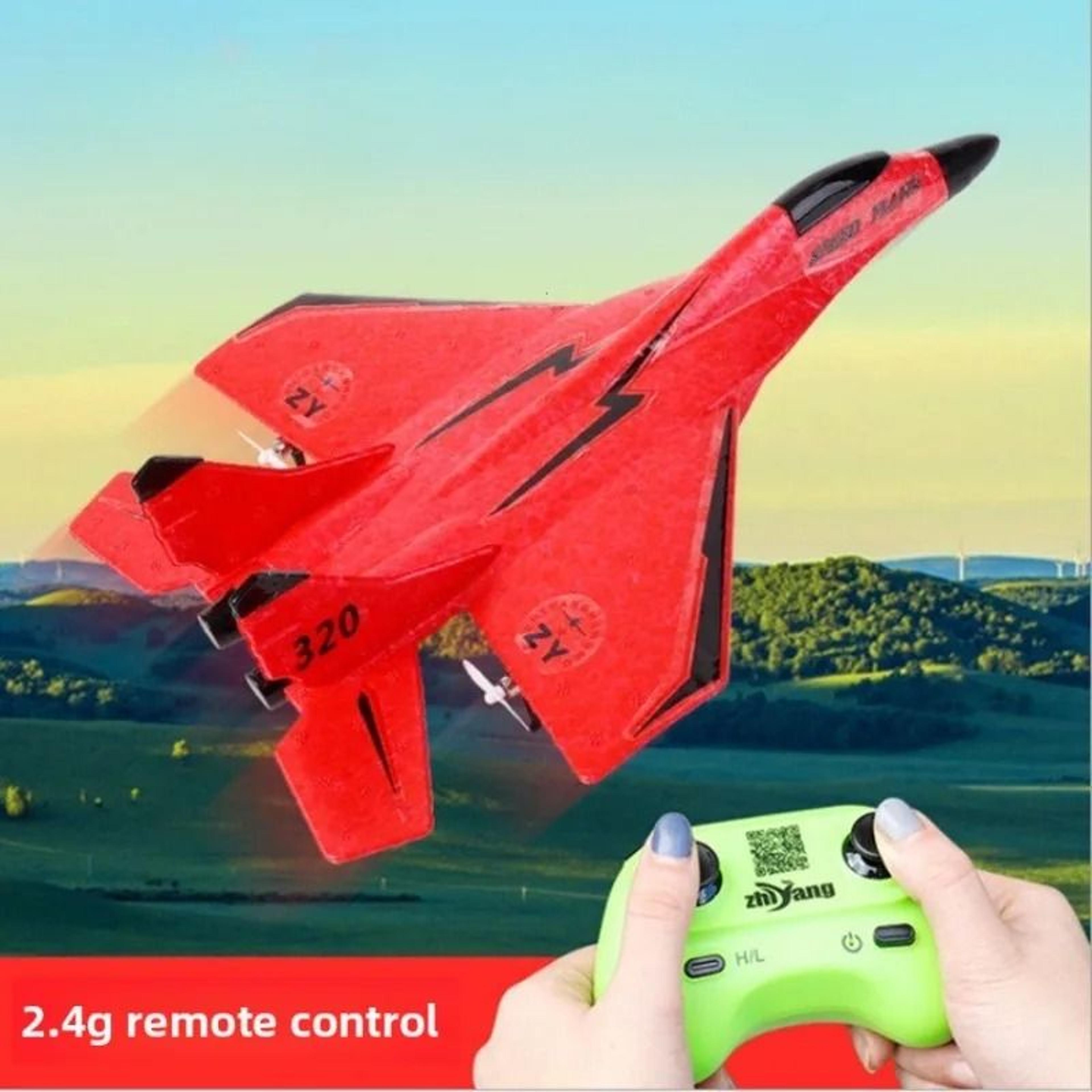 remote control airplane zy320 fixed wing fighter aircraft foam glider toy