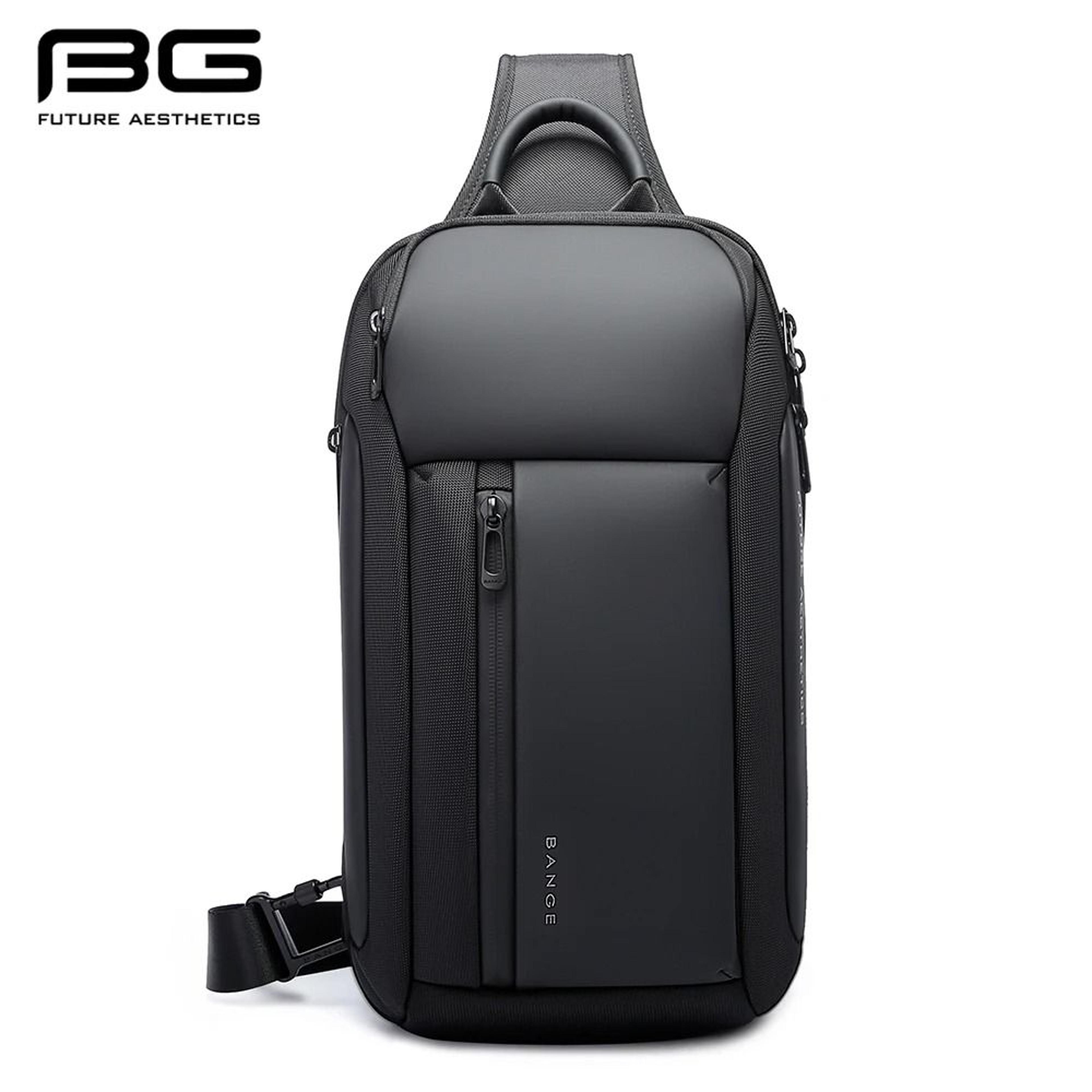 bange oxford waterproof chest bag large capacity crossbody satchel