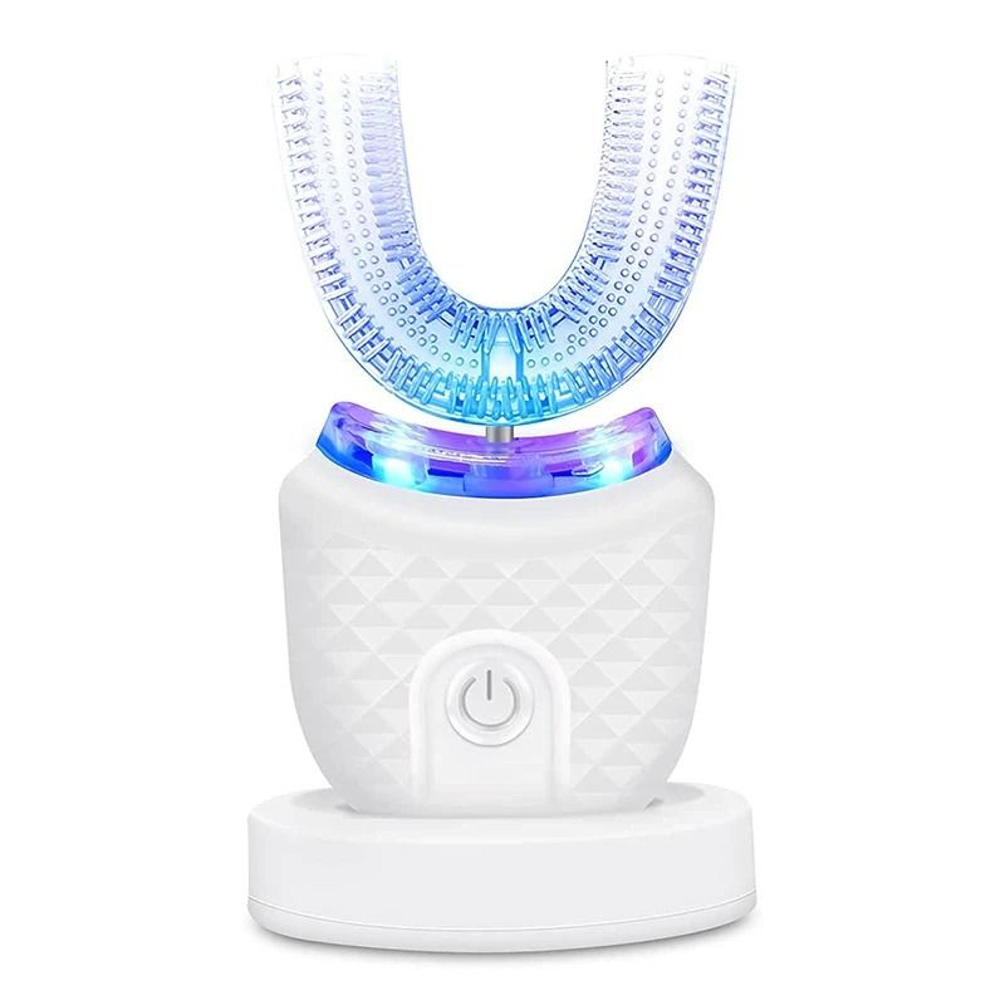 wireless chargeable silicone u shape automatic electric toothbrush