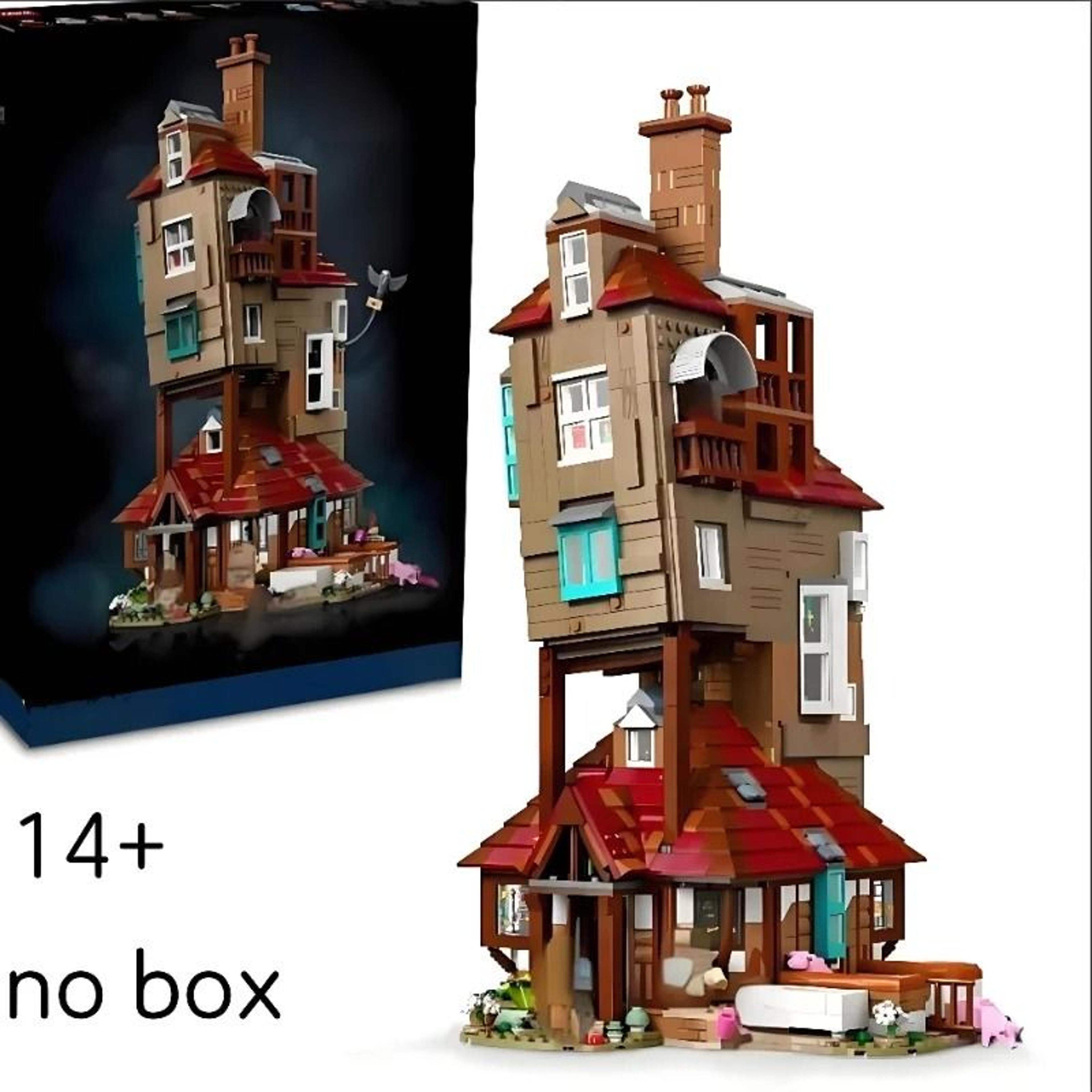 76437 the burrow 2405 piece building blocks model kit