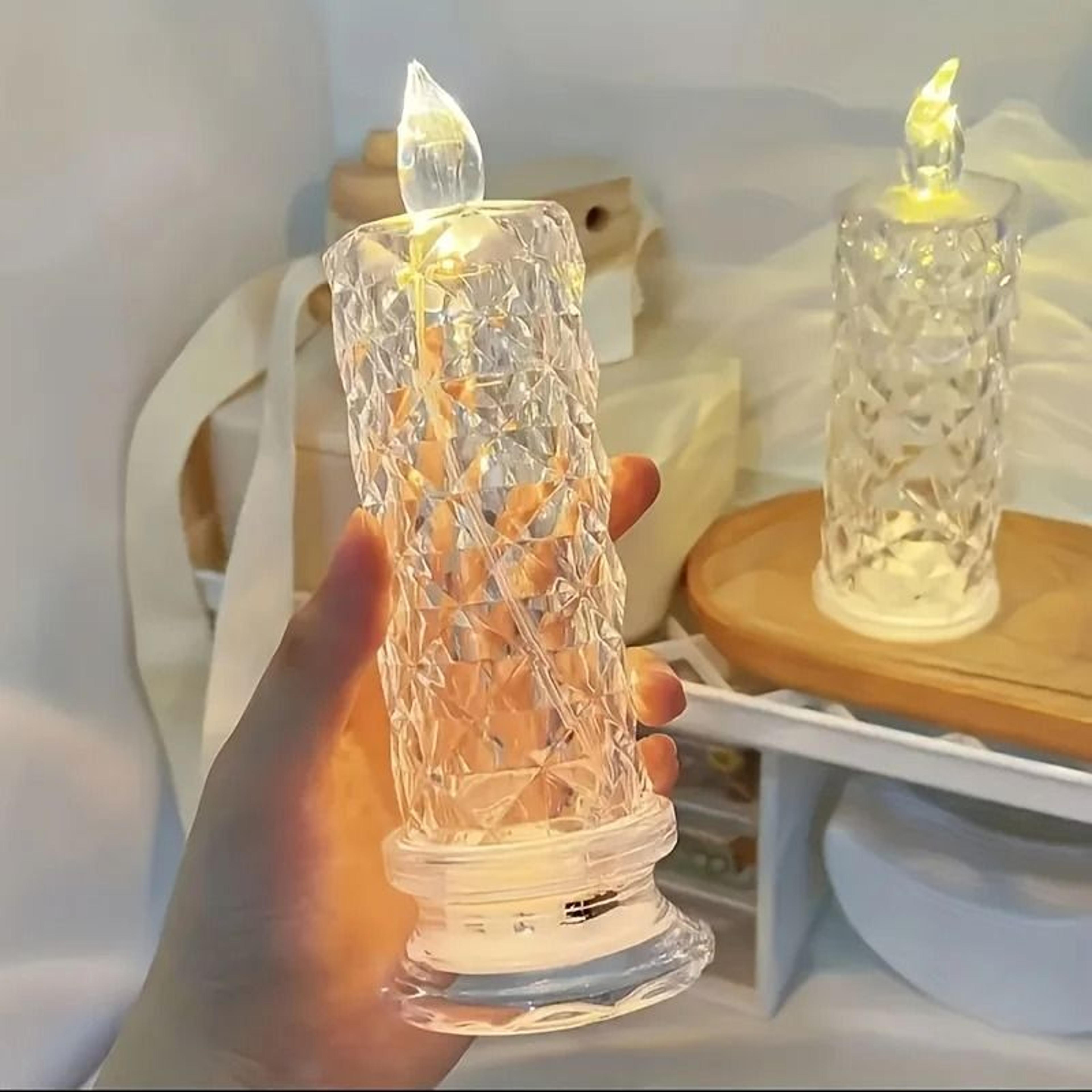 flameless led candles with remote timer battery operated flickering pillar set