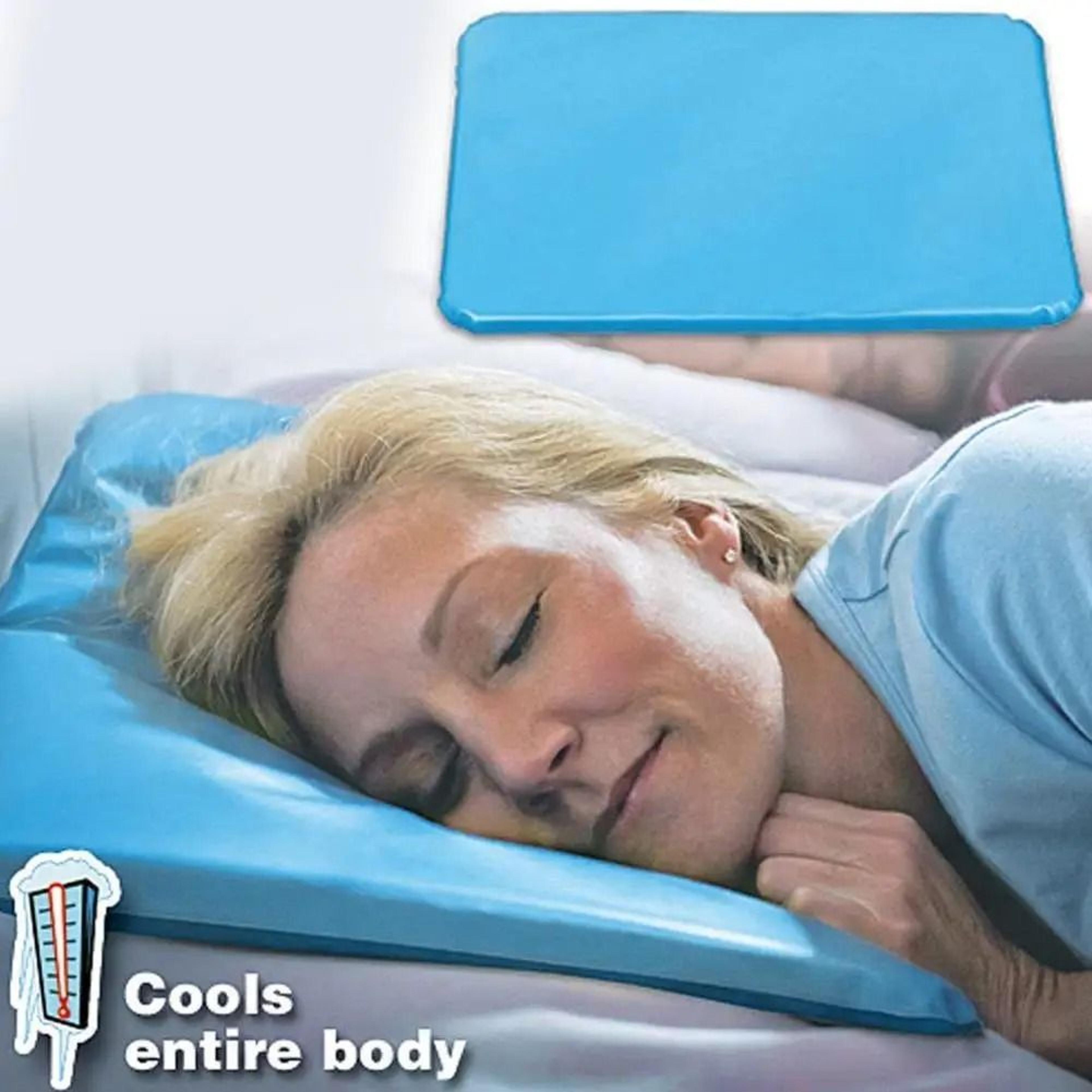cooling gel pillow insert summer ice therapy sleep aid