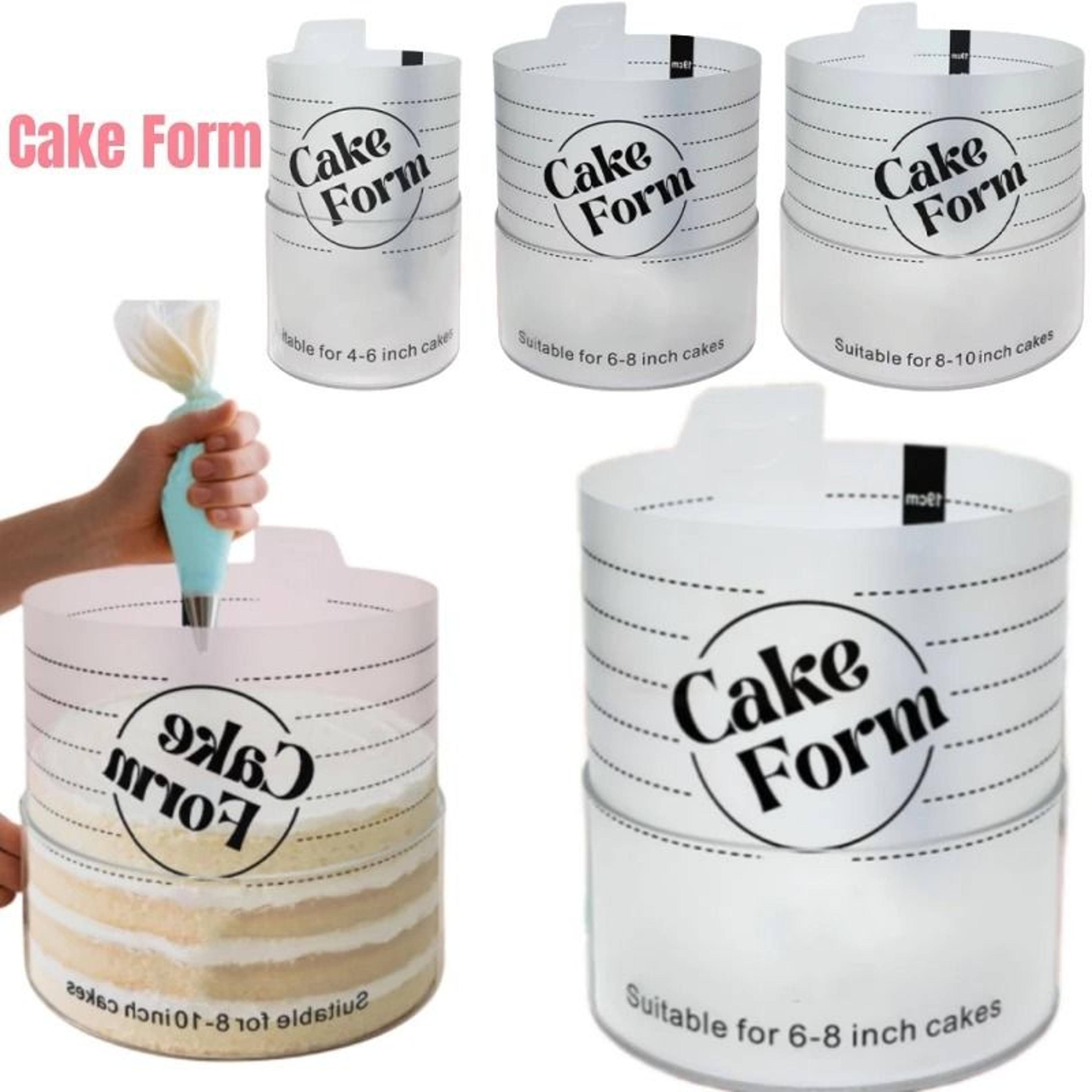 round adjustable cake ring mold for baking and mousse desserts