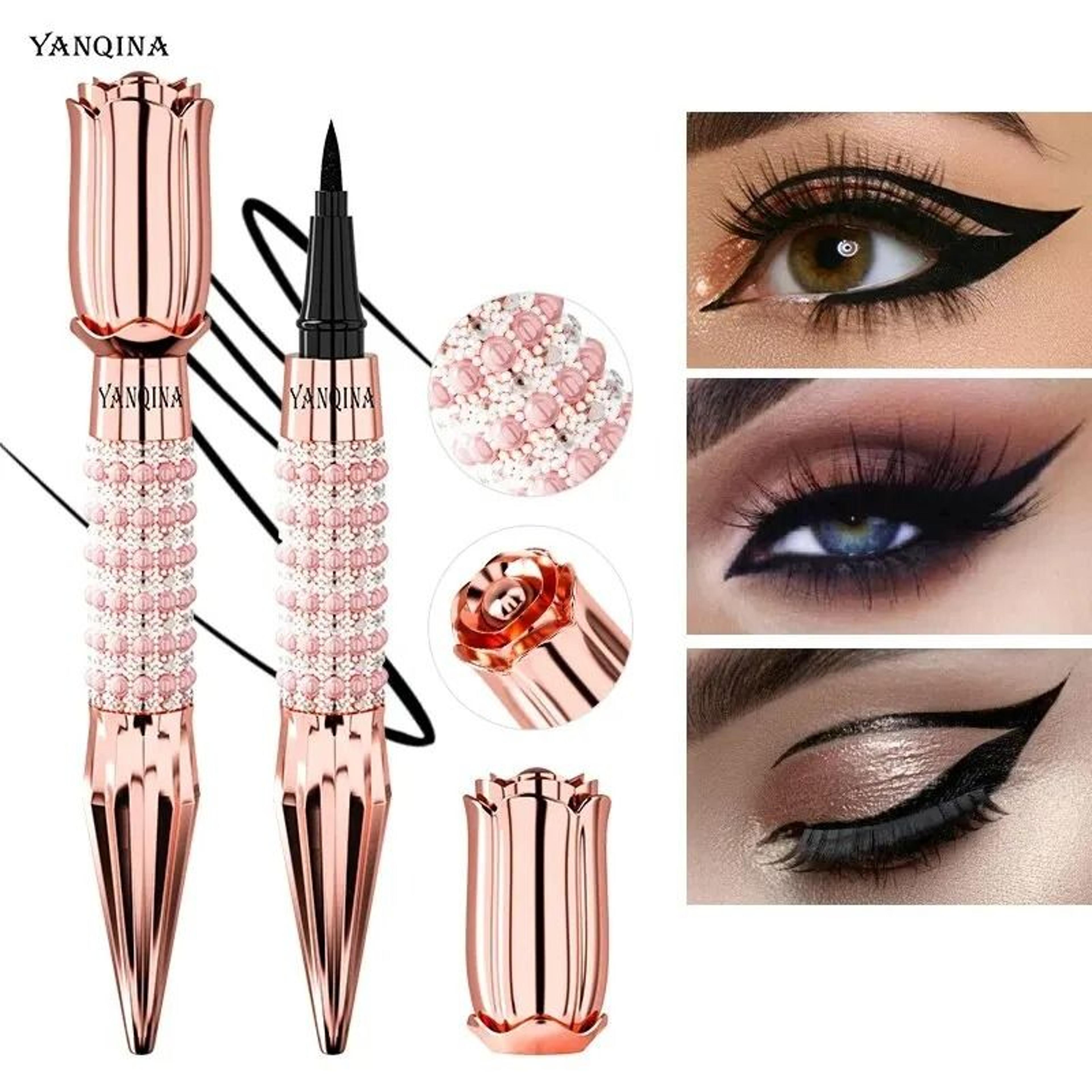 yanqina precision liquid eyeliner pen waterproof long lasting black