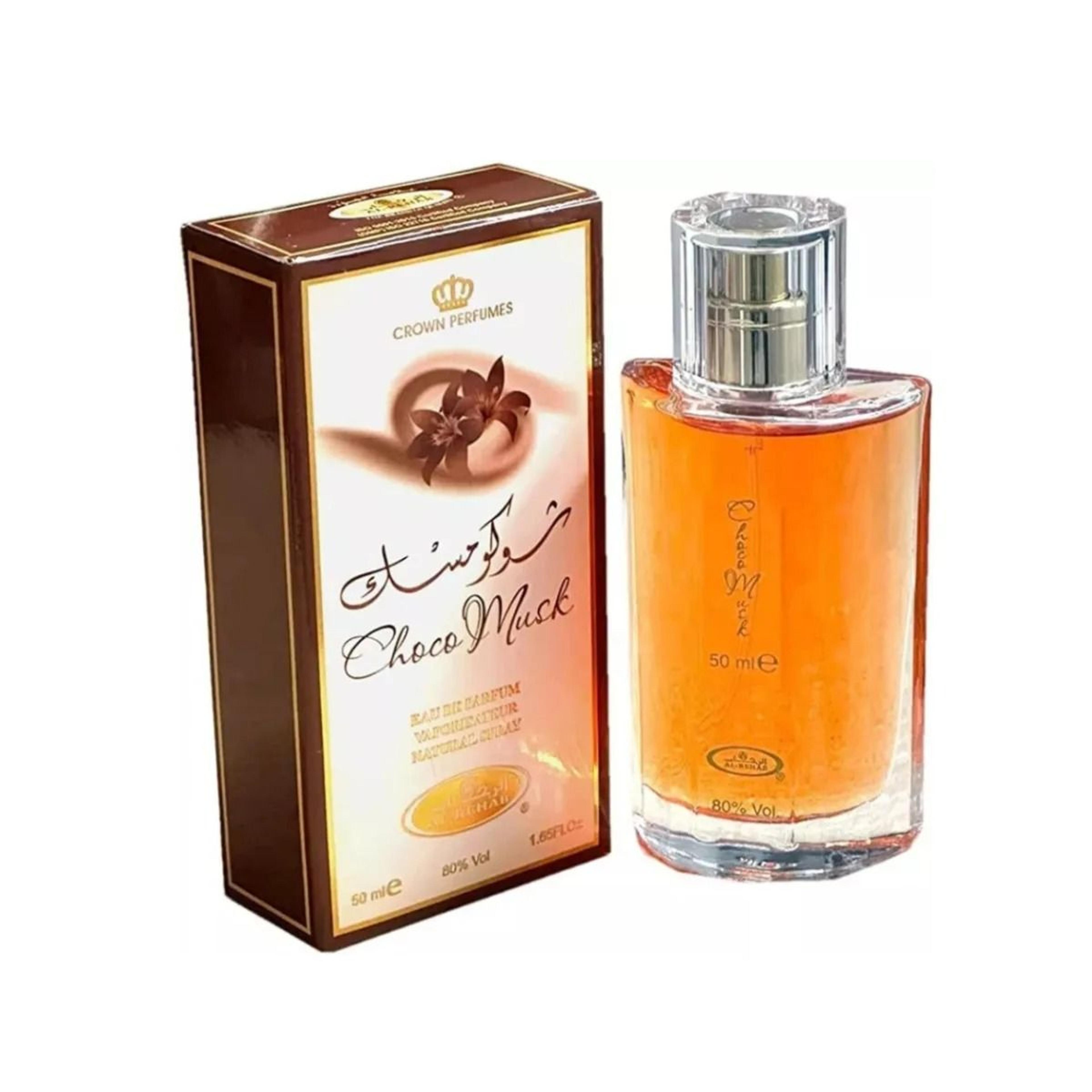 womens chocolate musk rose vanilla 50ml arabian cologne