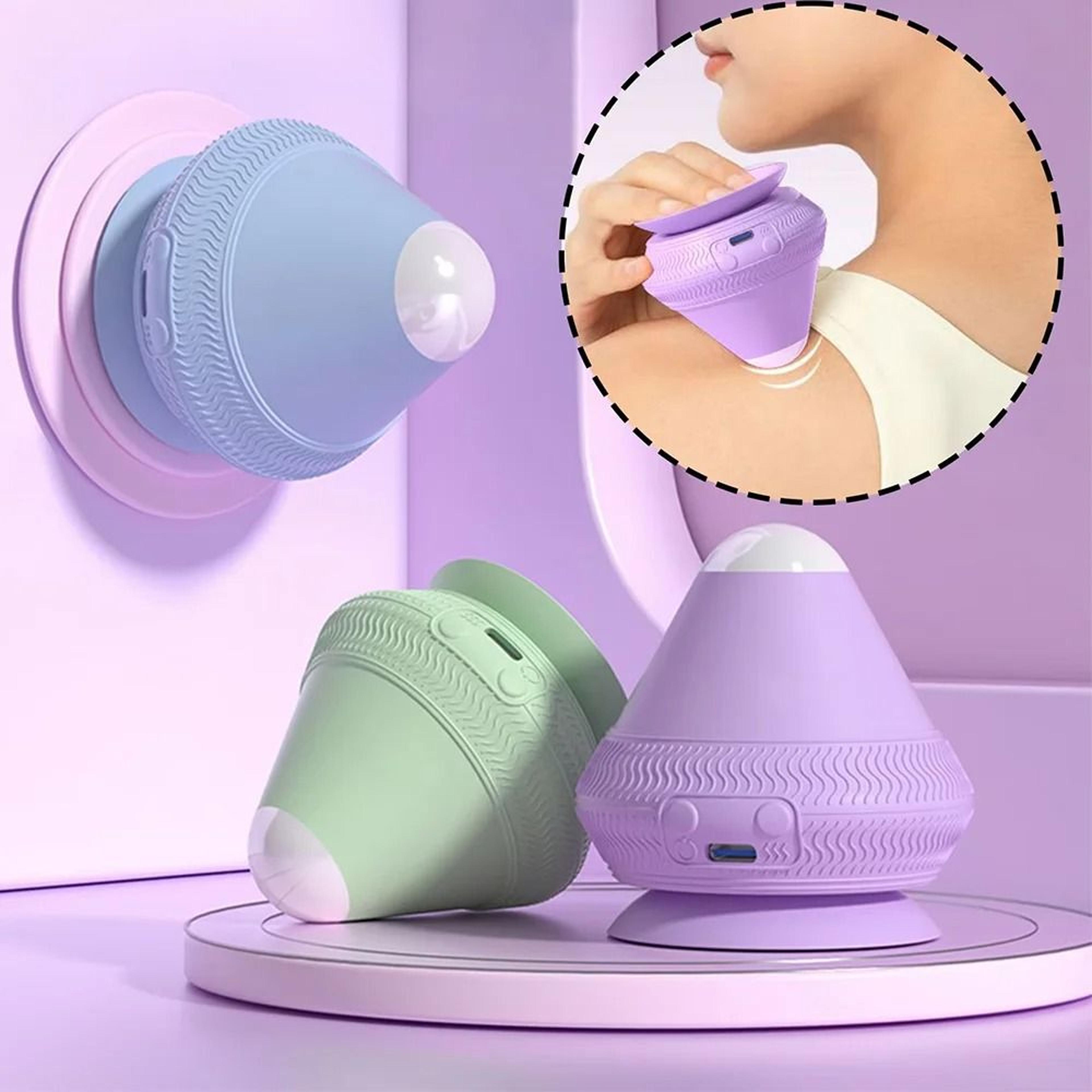 wall mounted fascia cone suction cup massager for back arm and foot