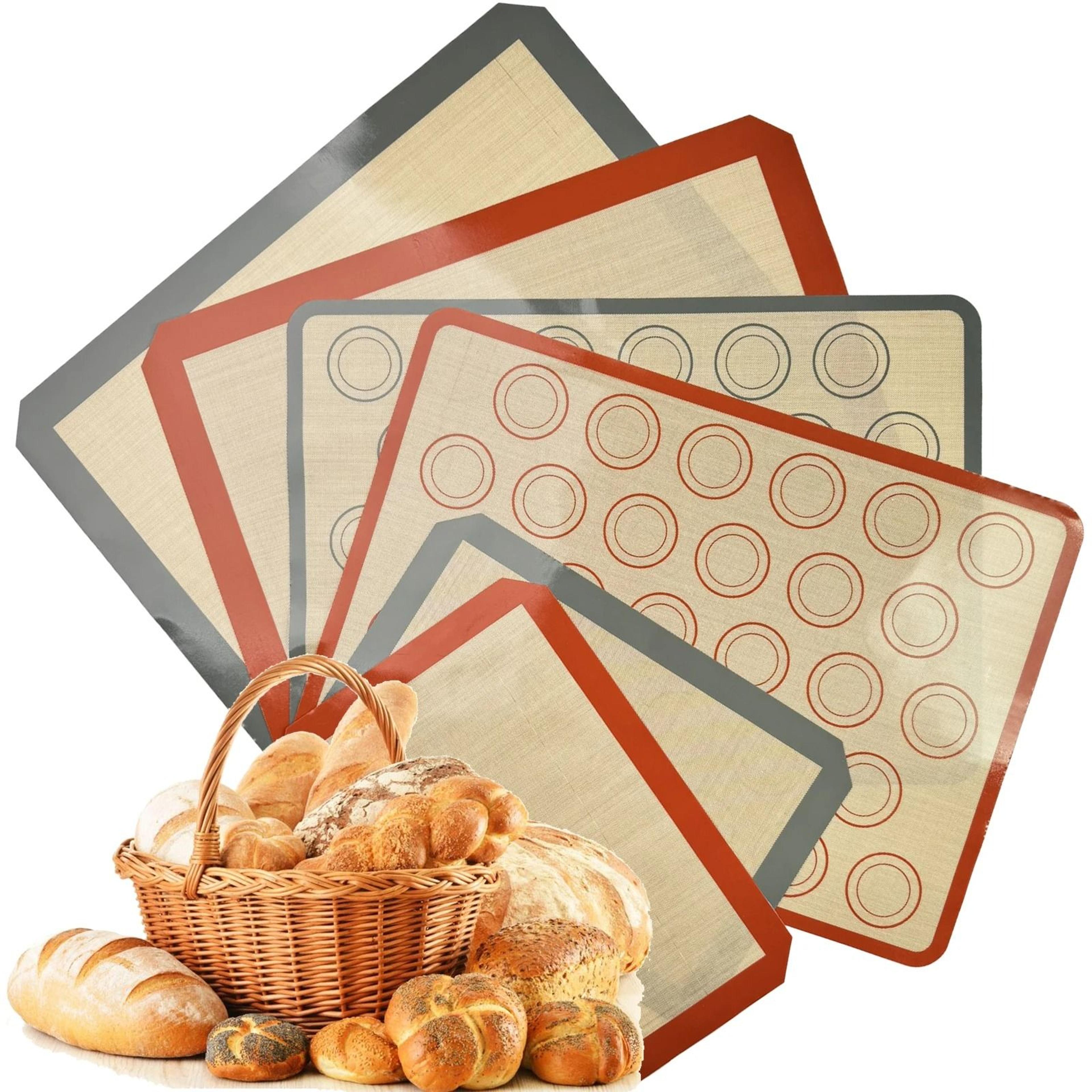 silicone non stick baking mat reusable heat resistant liner for oven and cookies