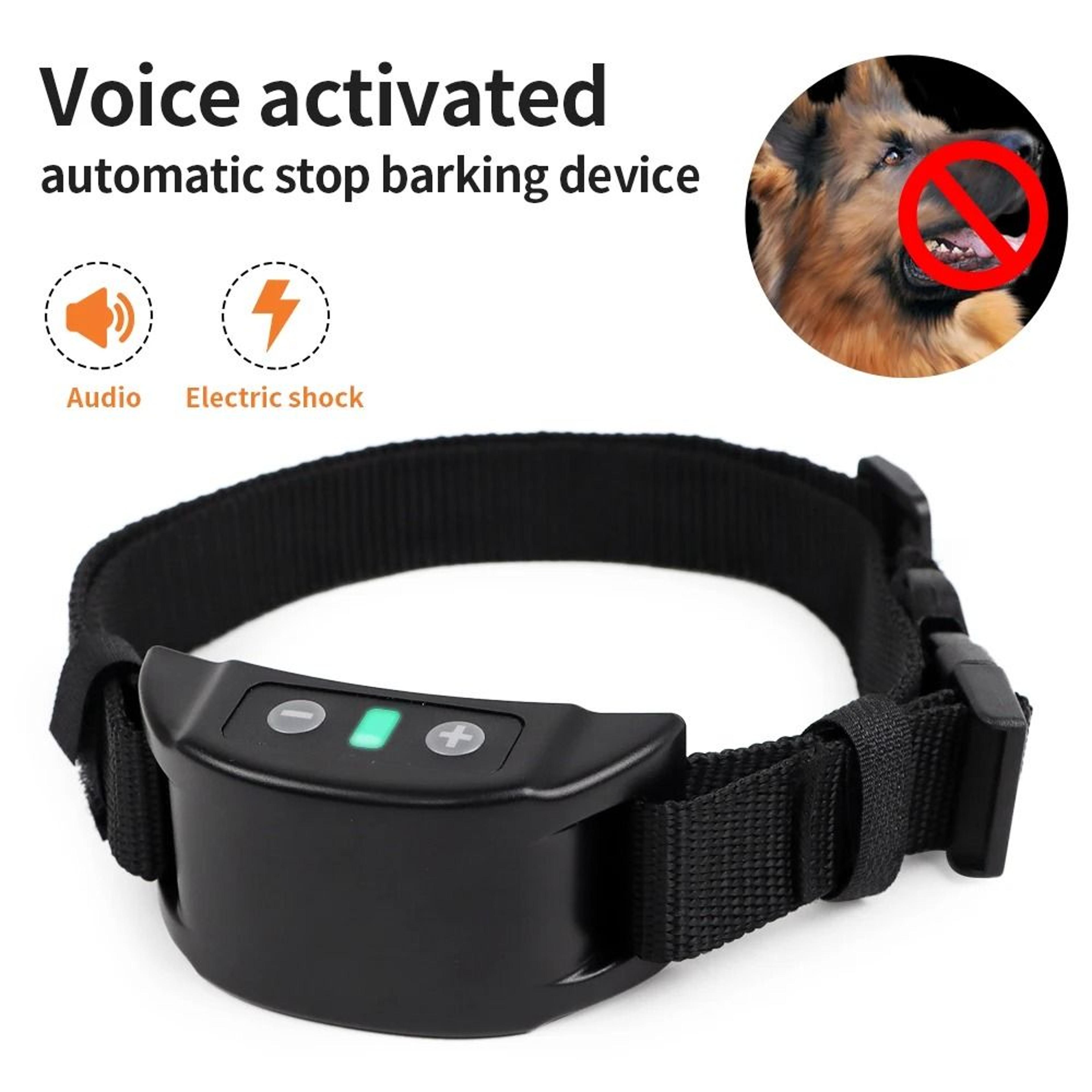 dog training collar anti bark usb rechargeable automatic bark control