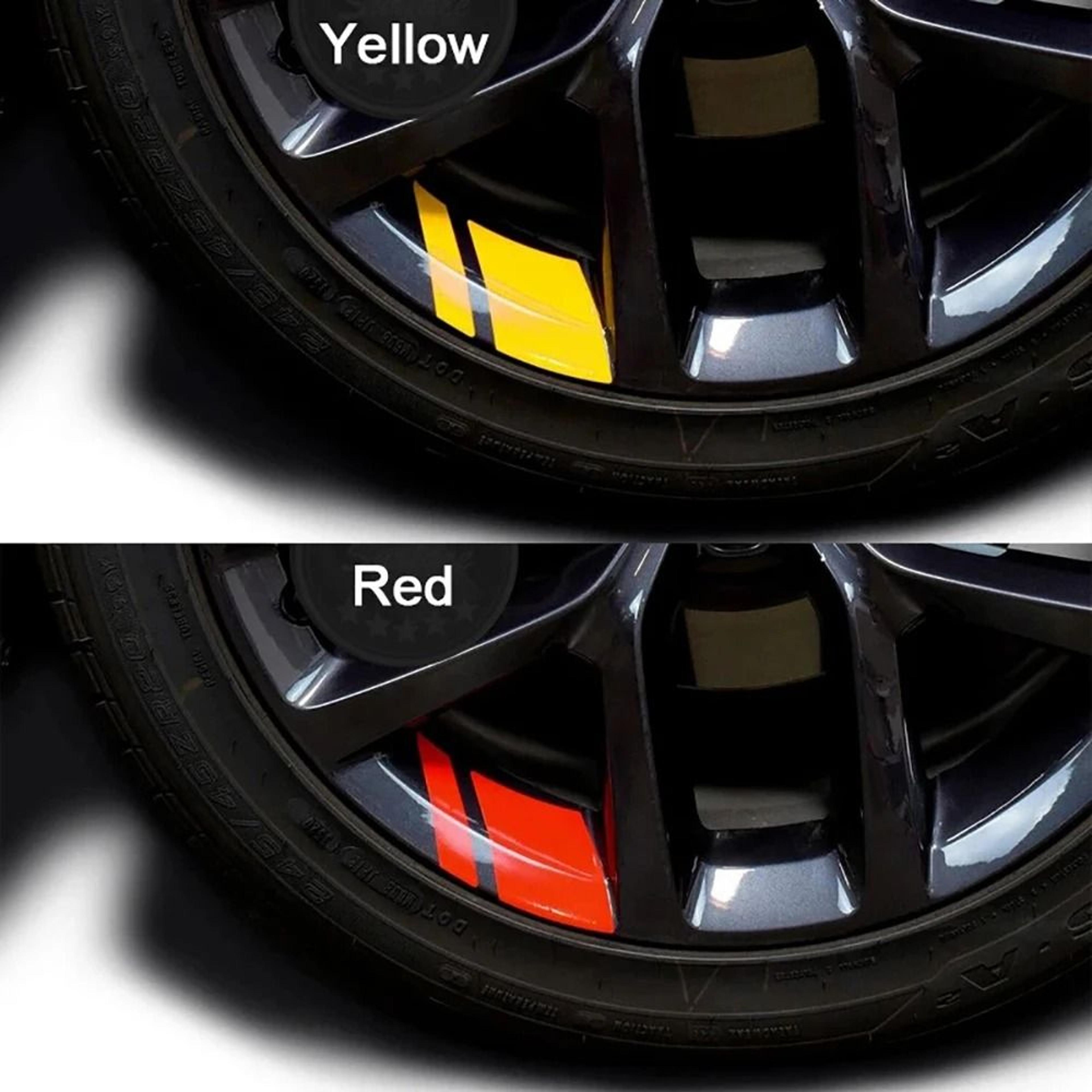 car wheel reflective sticker strip