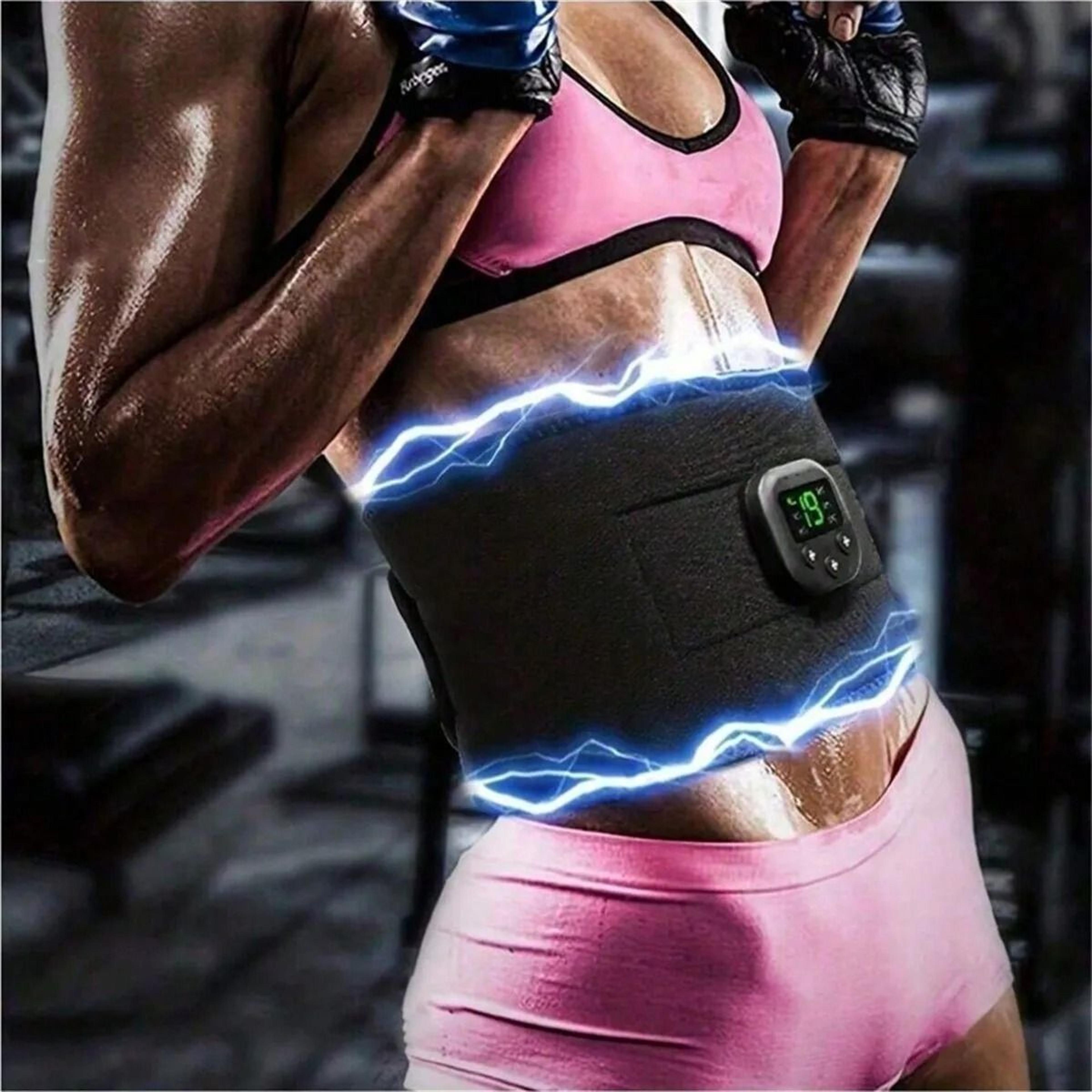 waist massager portable usb charging shaper belt