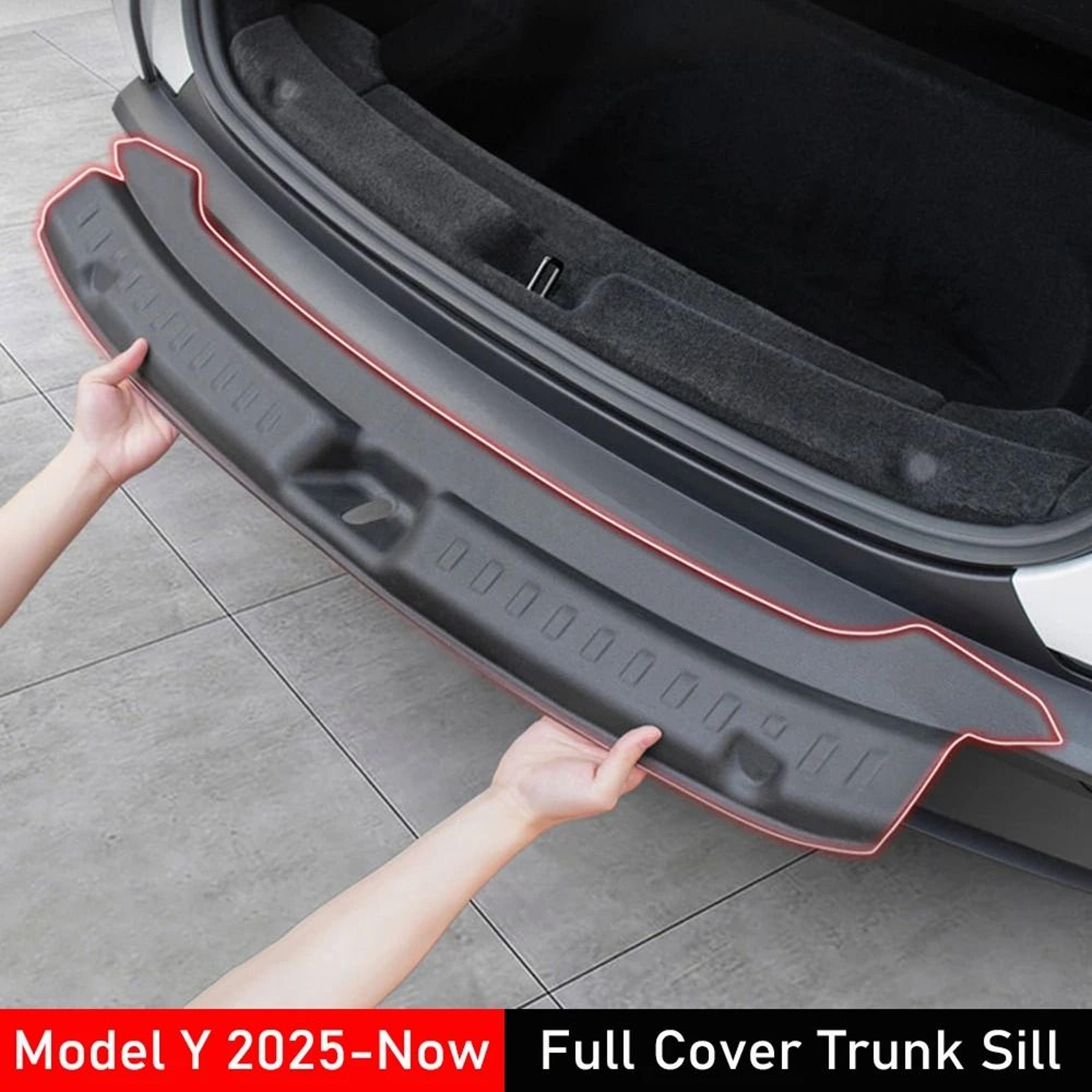 usvotov tesla model y rear bumper guard protector
