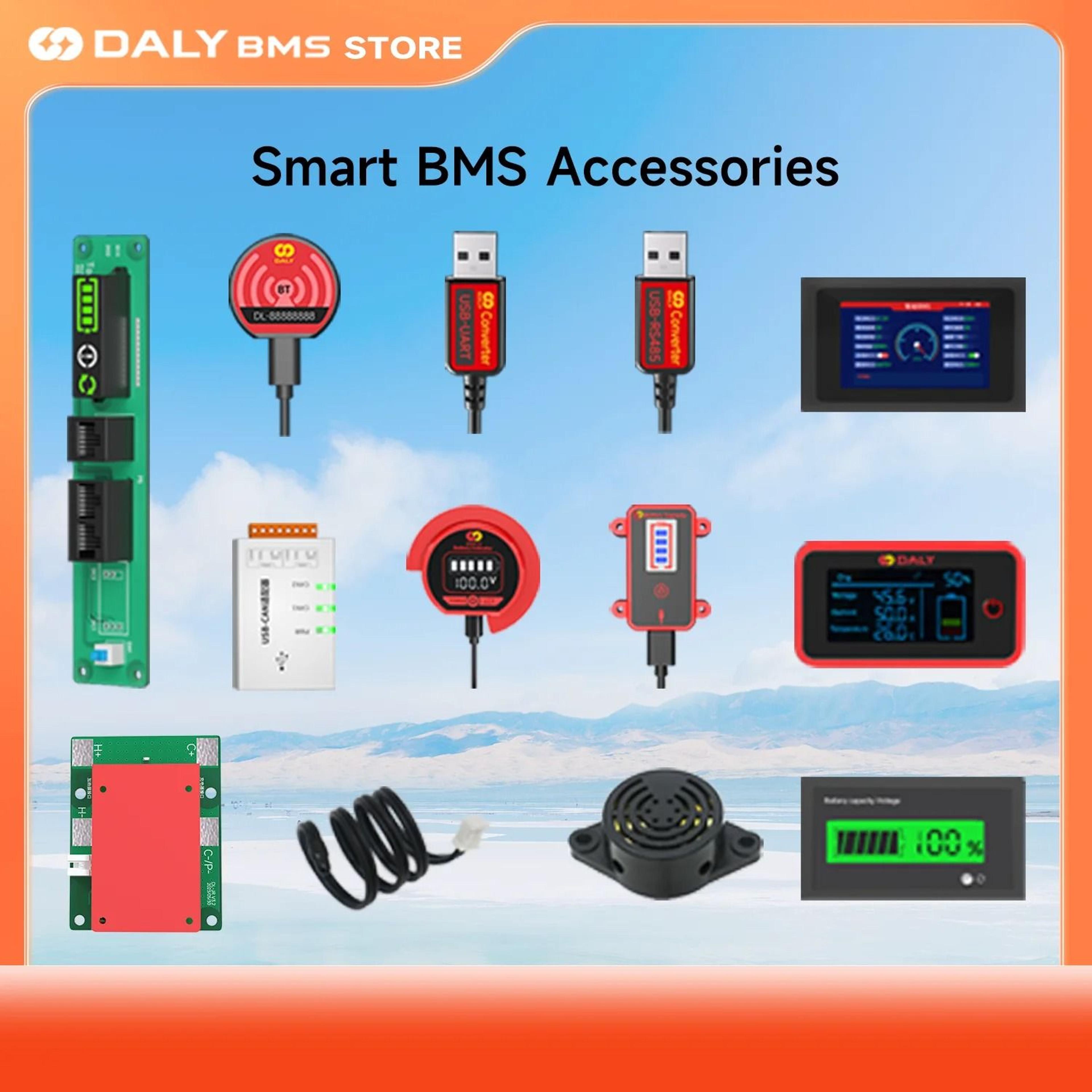 daly bms bluetooth wifi module lcd communication board