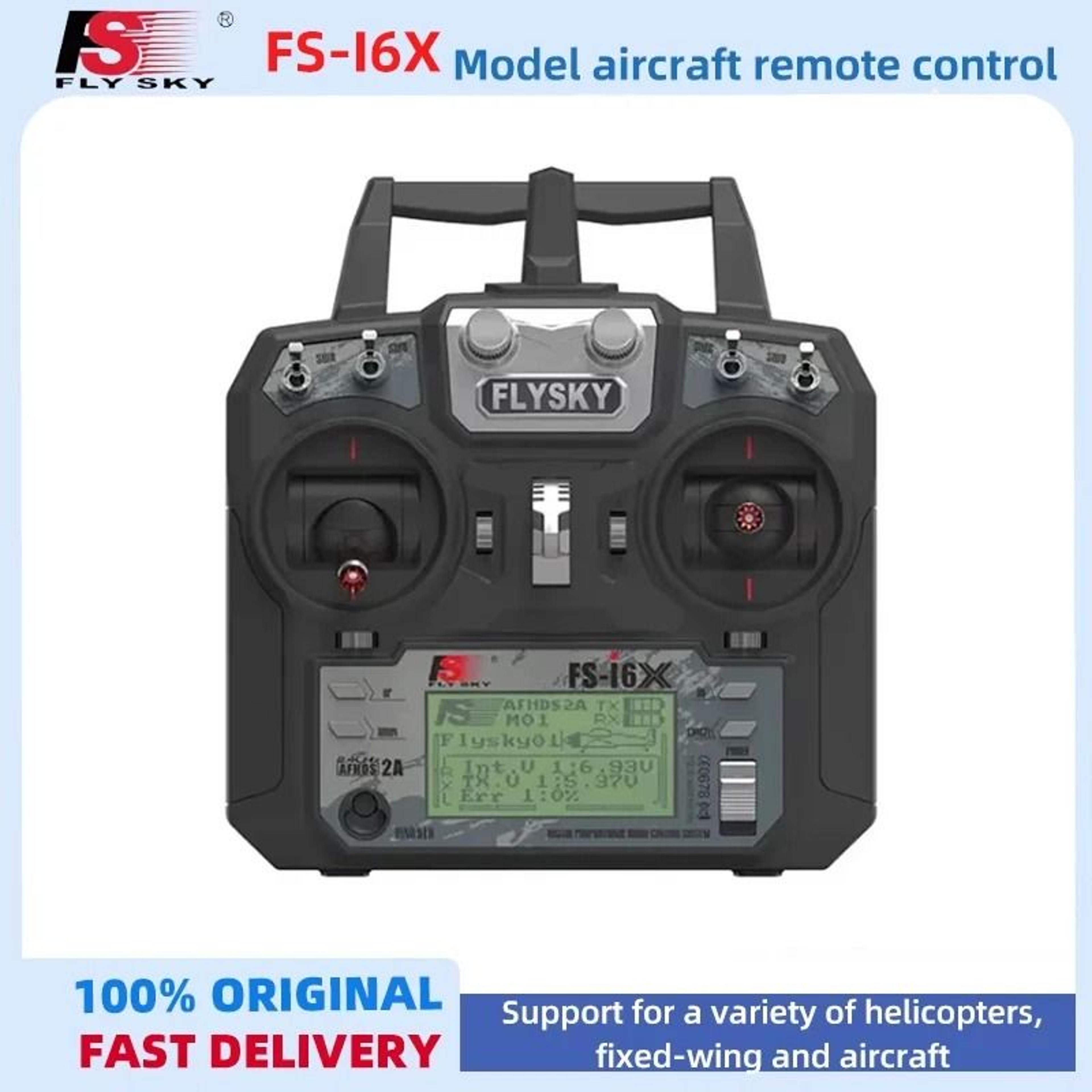 flysky fs i6x 2.4g 10ch radio transmitter with receiver kit