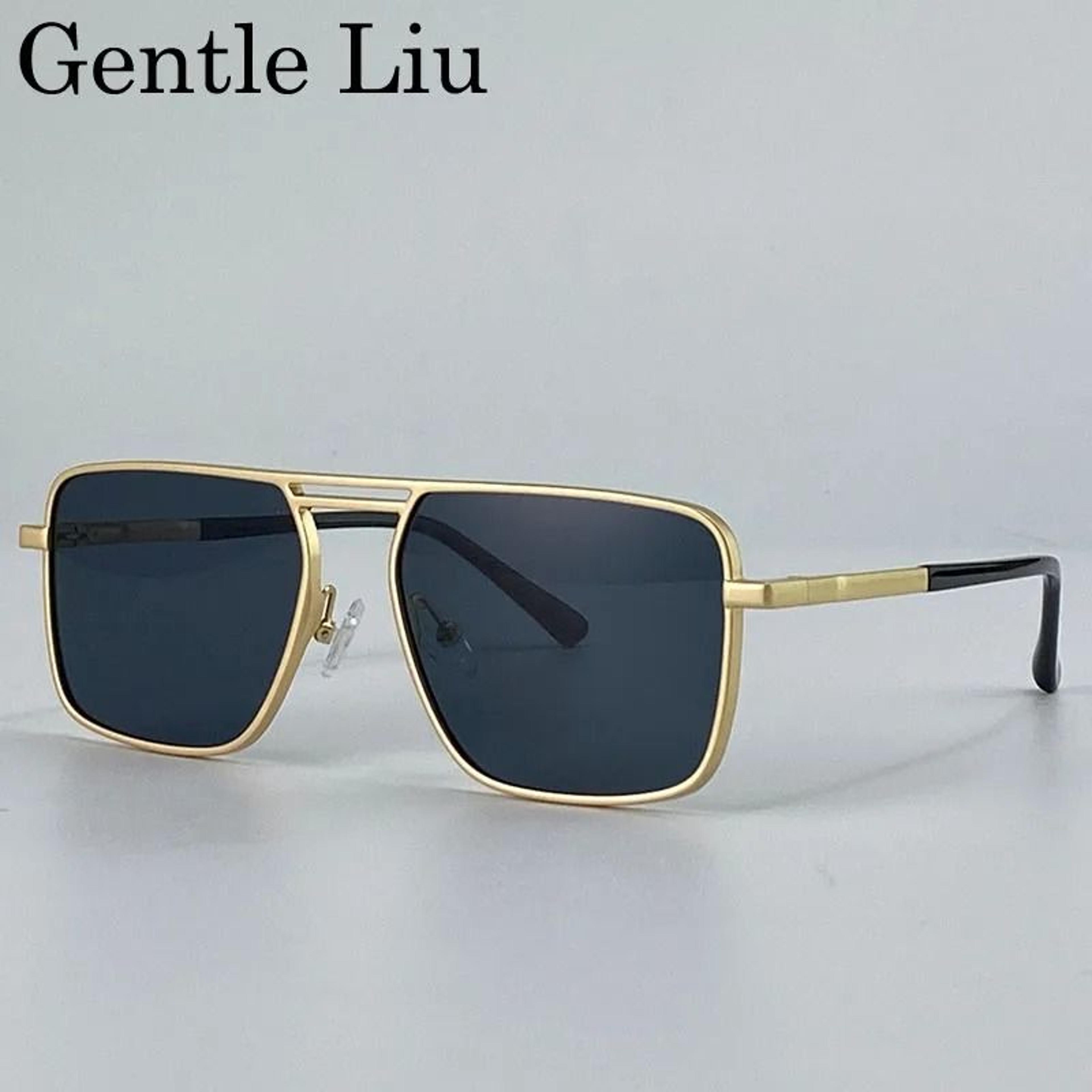 oversized square punk sunglasses for men