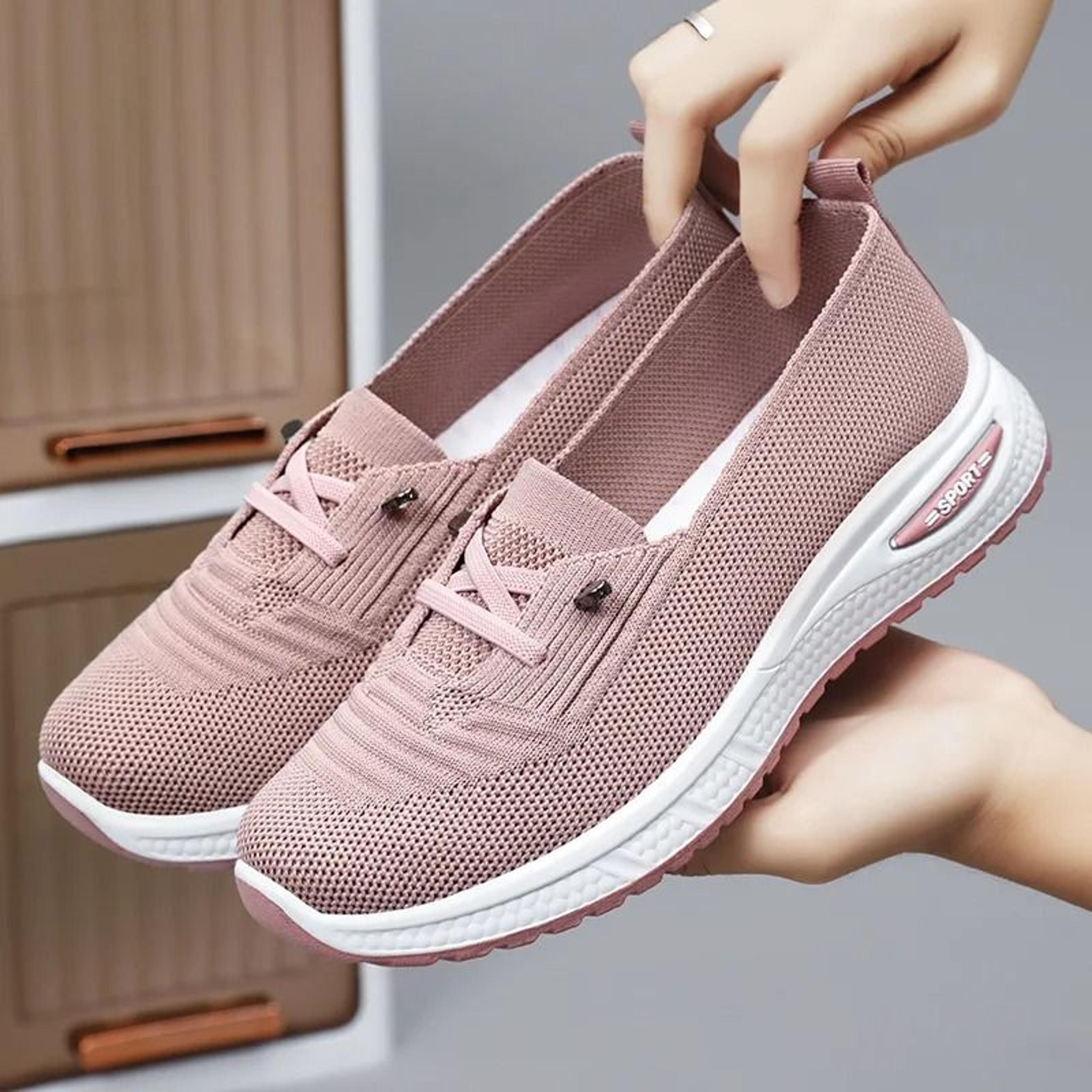 womens breathable casual sports shoes