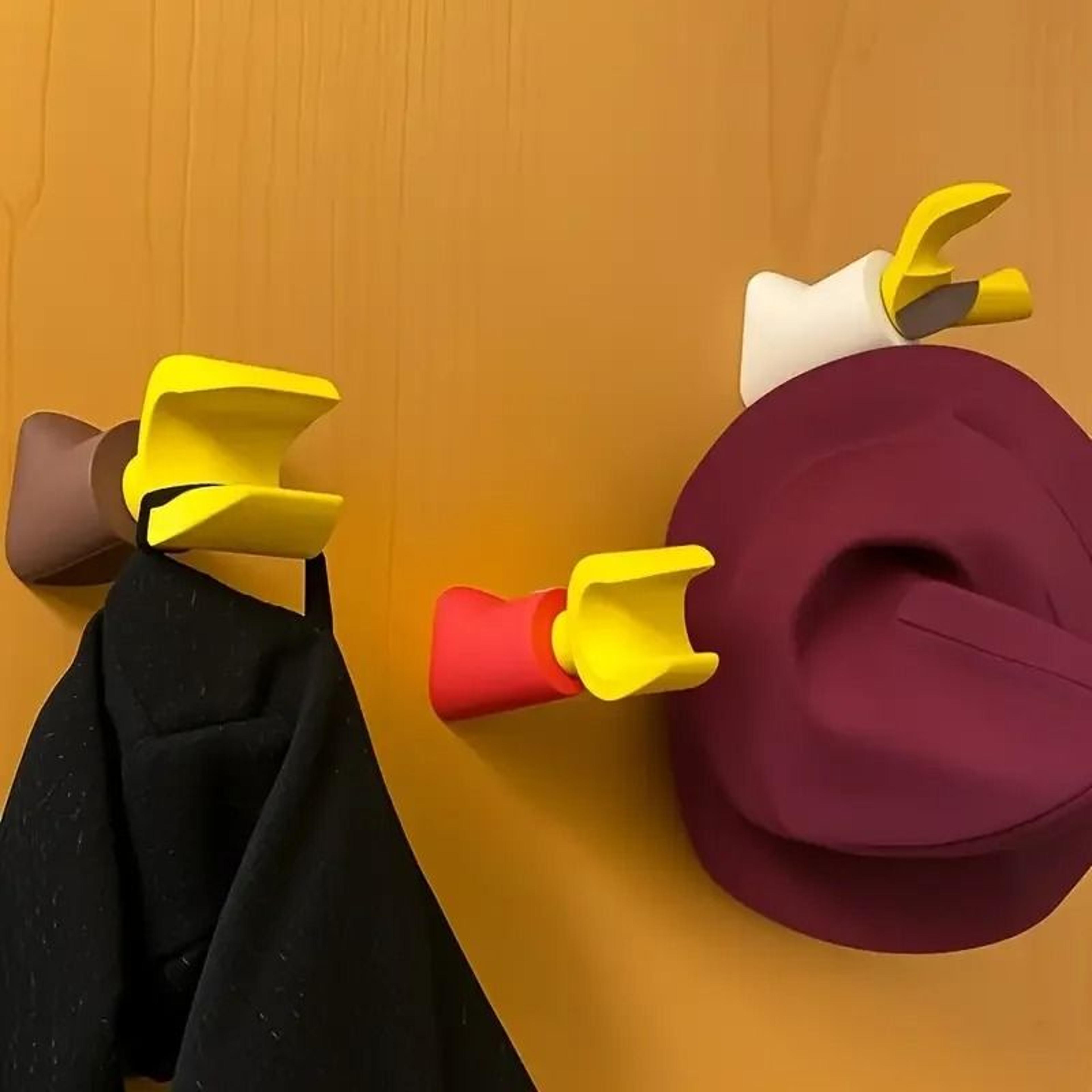 creative 3d printed wall hook no drill storage hook