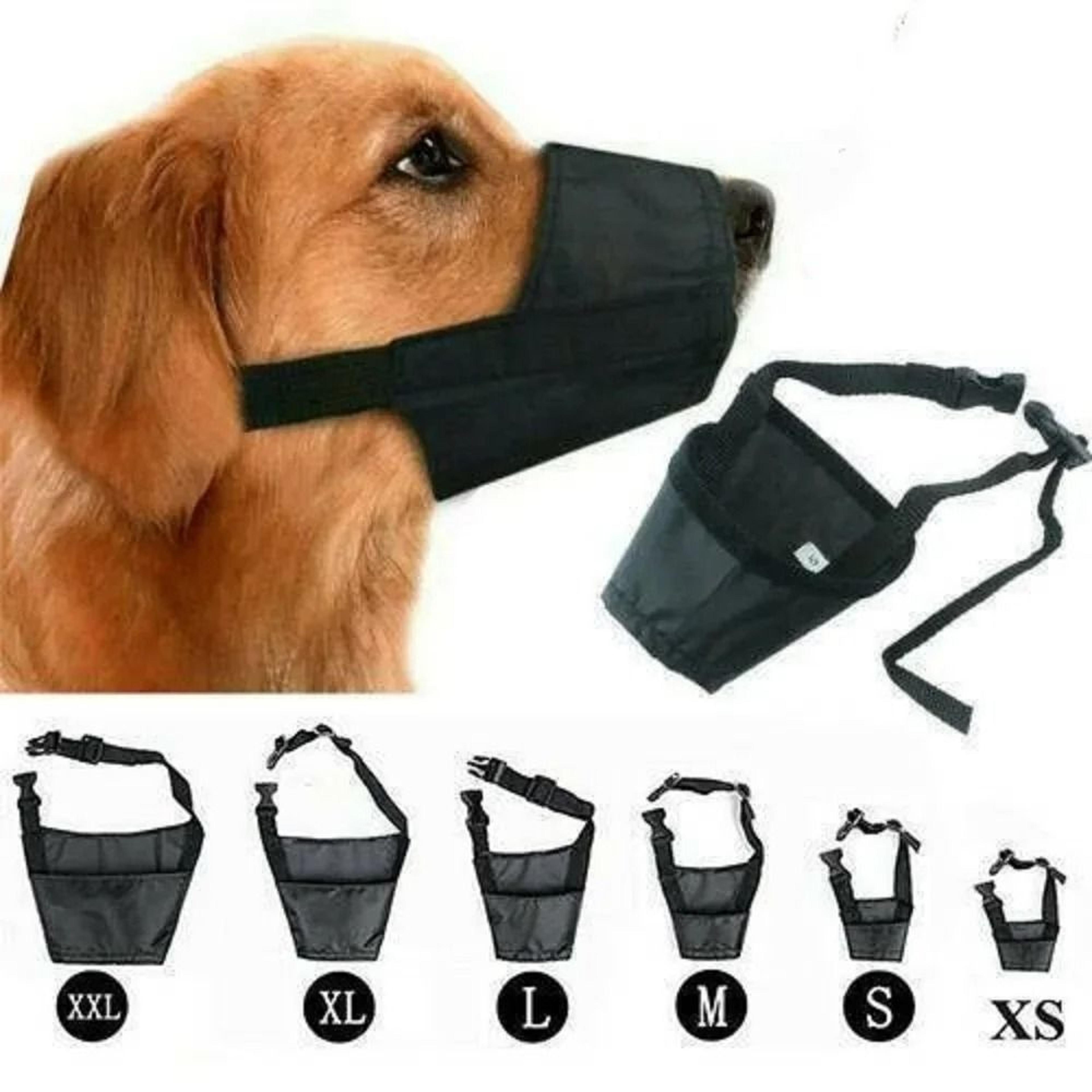 soft nylon dog muzzle for small medium large dogs