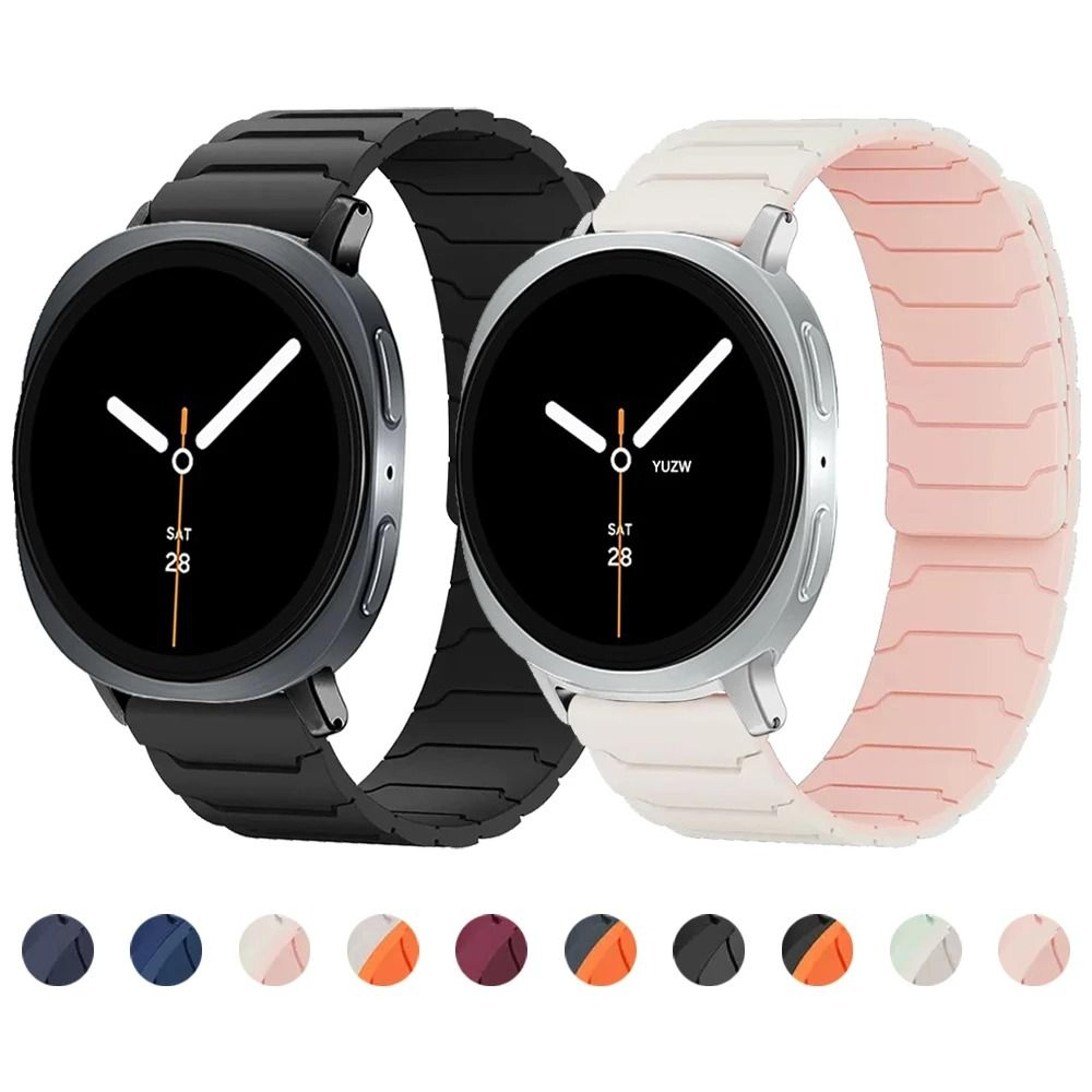 magnetic silicone loop strap for samsung galaxy watch 8