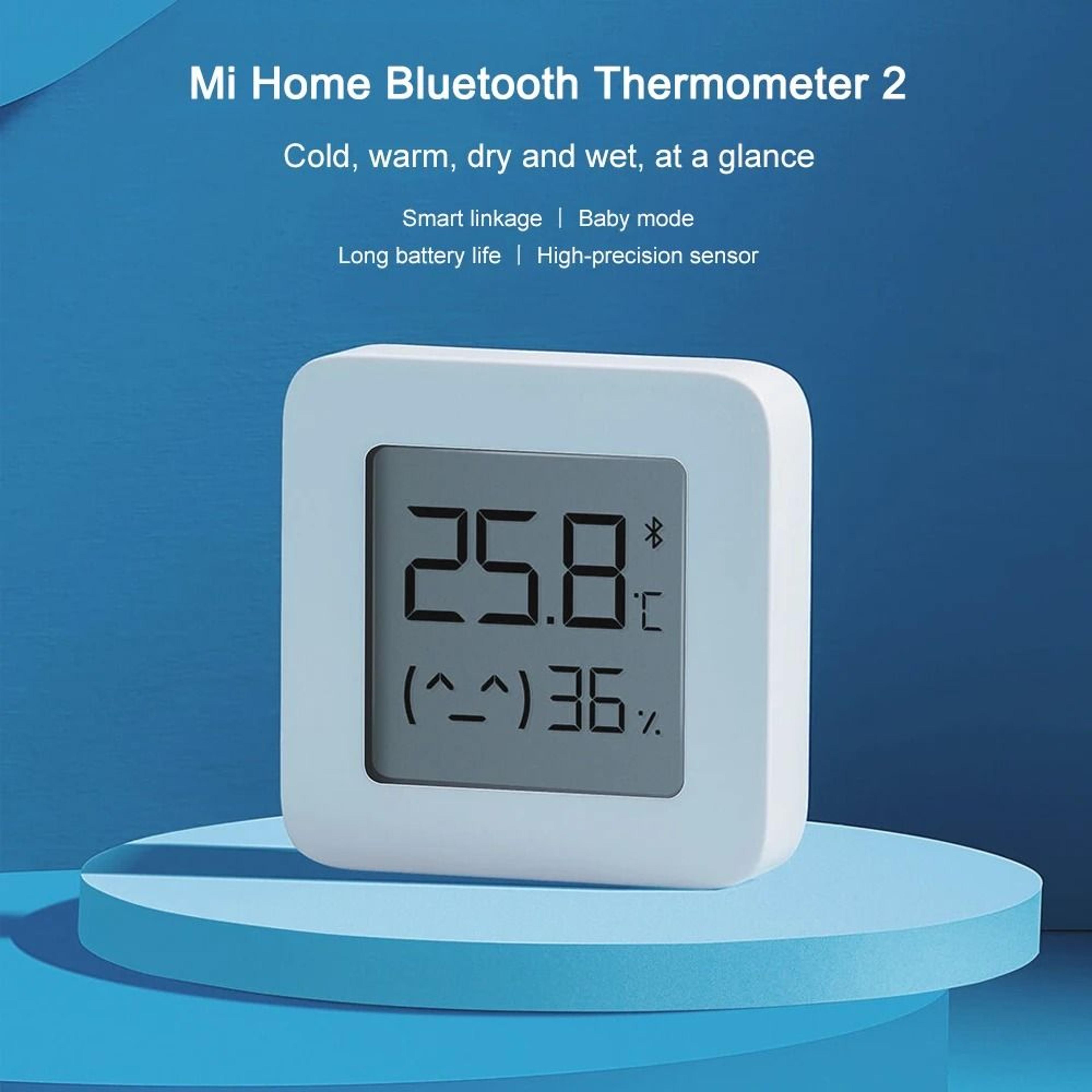 xiaomi mijia thermometer 2 bluetooth smart temperature humidity sensor