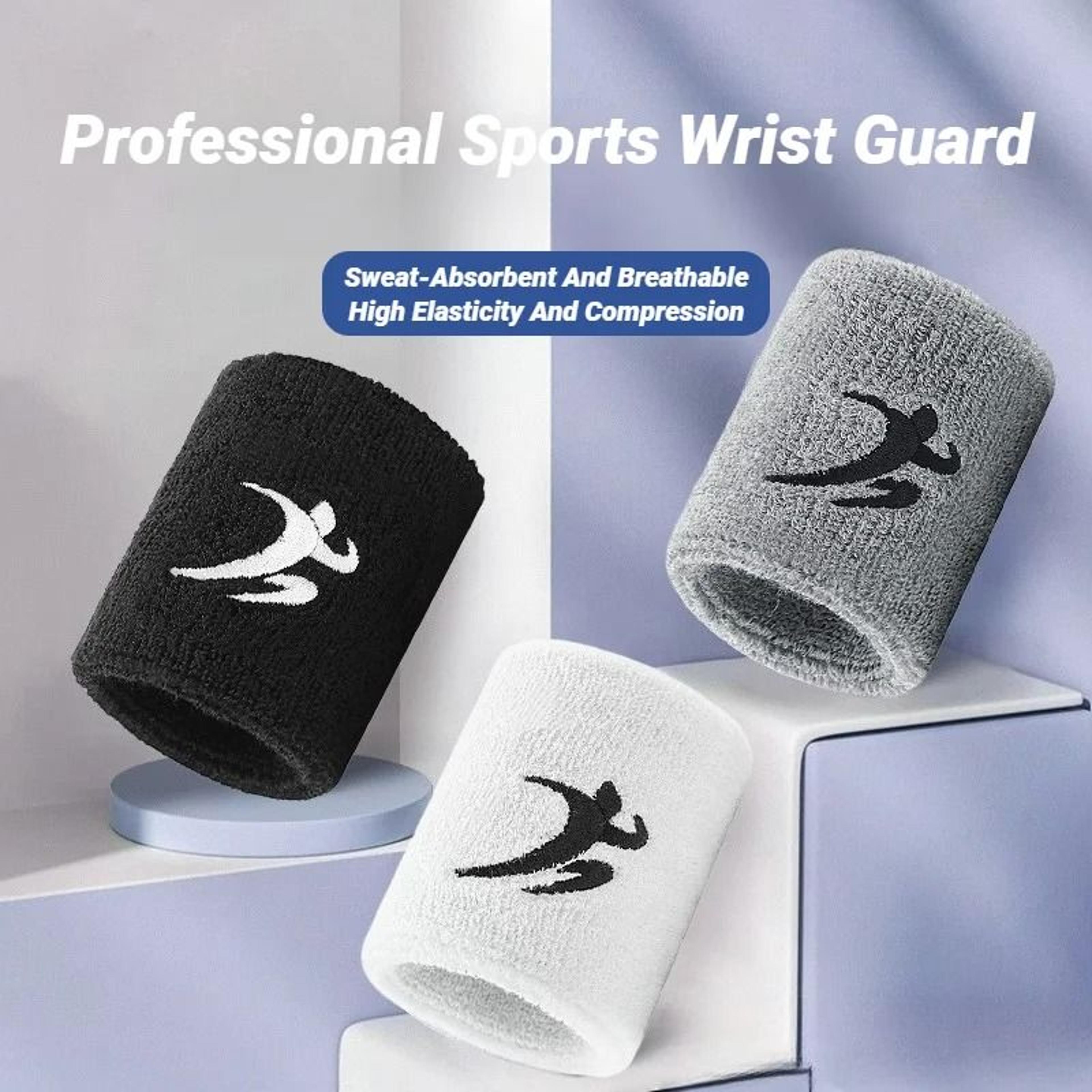 sport silicone sweat absorbing wristbands for men & women