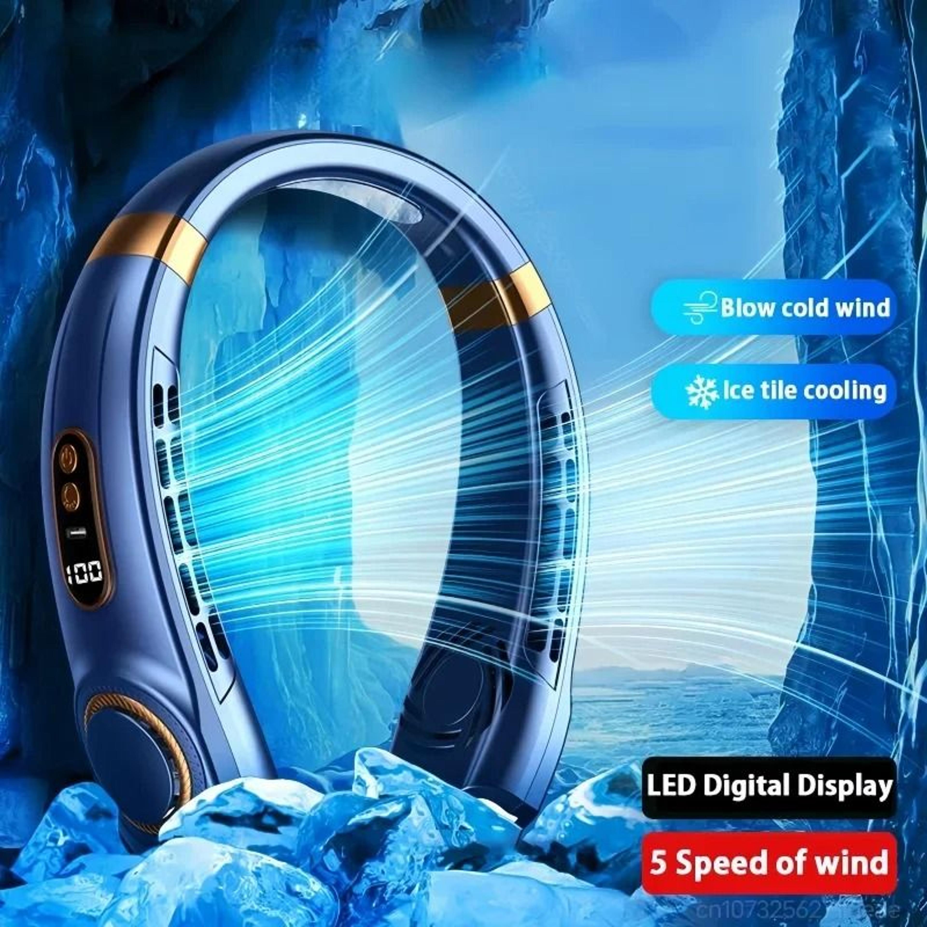 jkuoo portable neck fan hands free bladeless fan